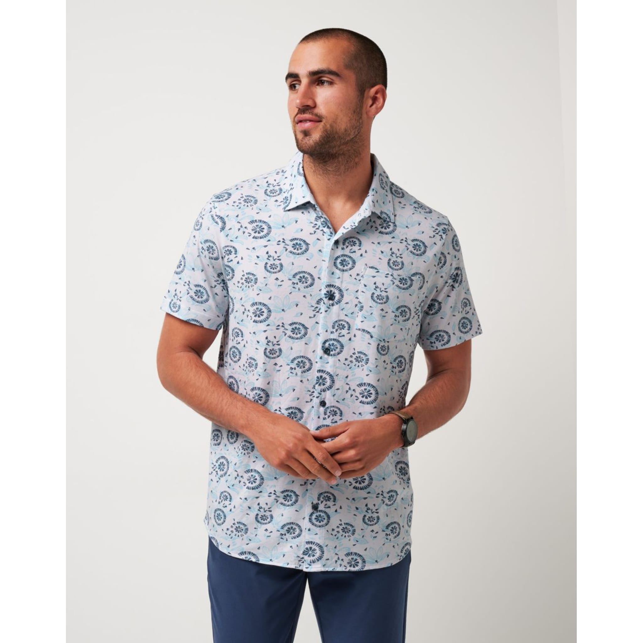 Travis Mathew Flourish Button-Up Shirt Herren