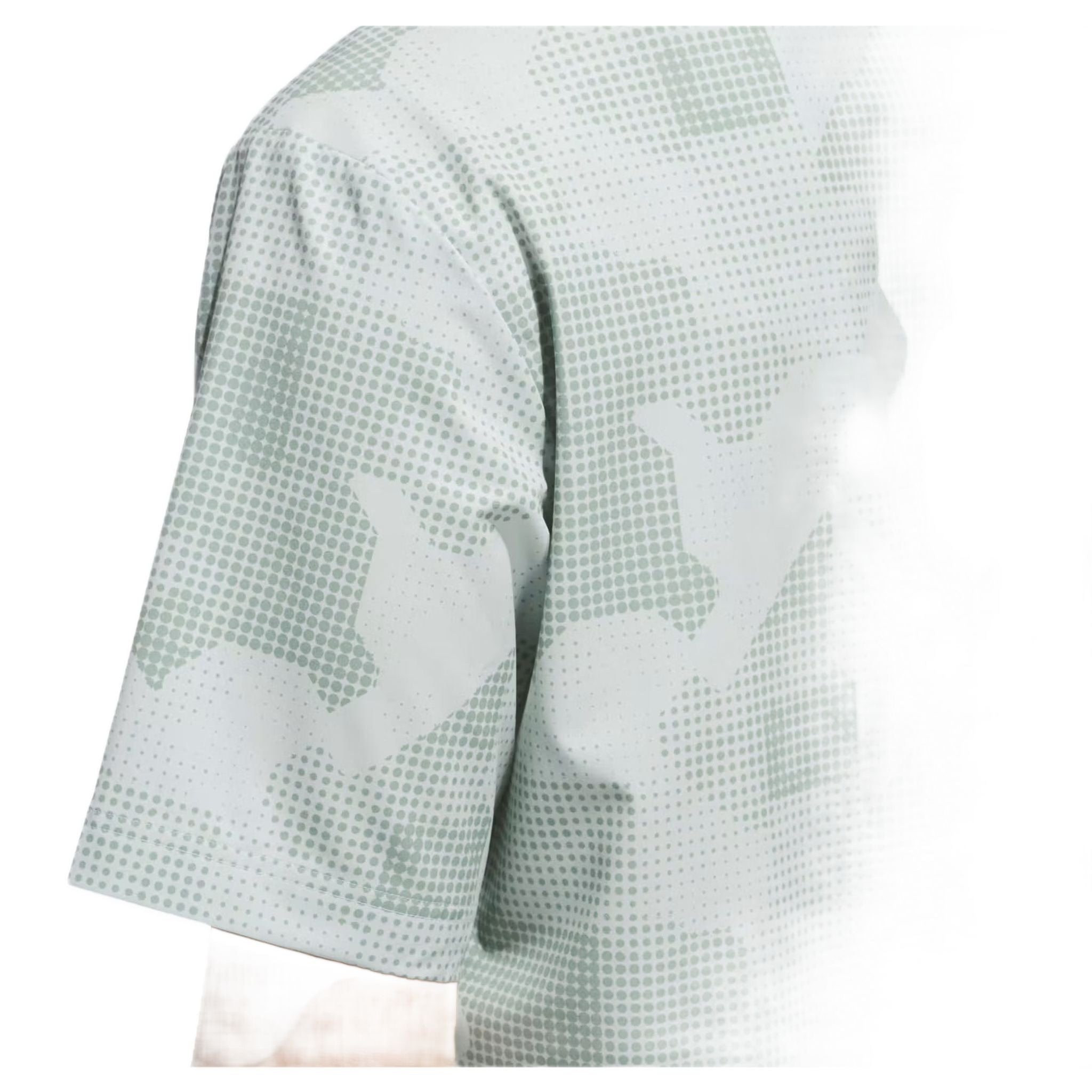 Maglia a maniche corte con mezza zip Adidas Go-to DWR da donna