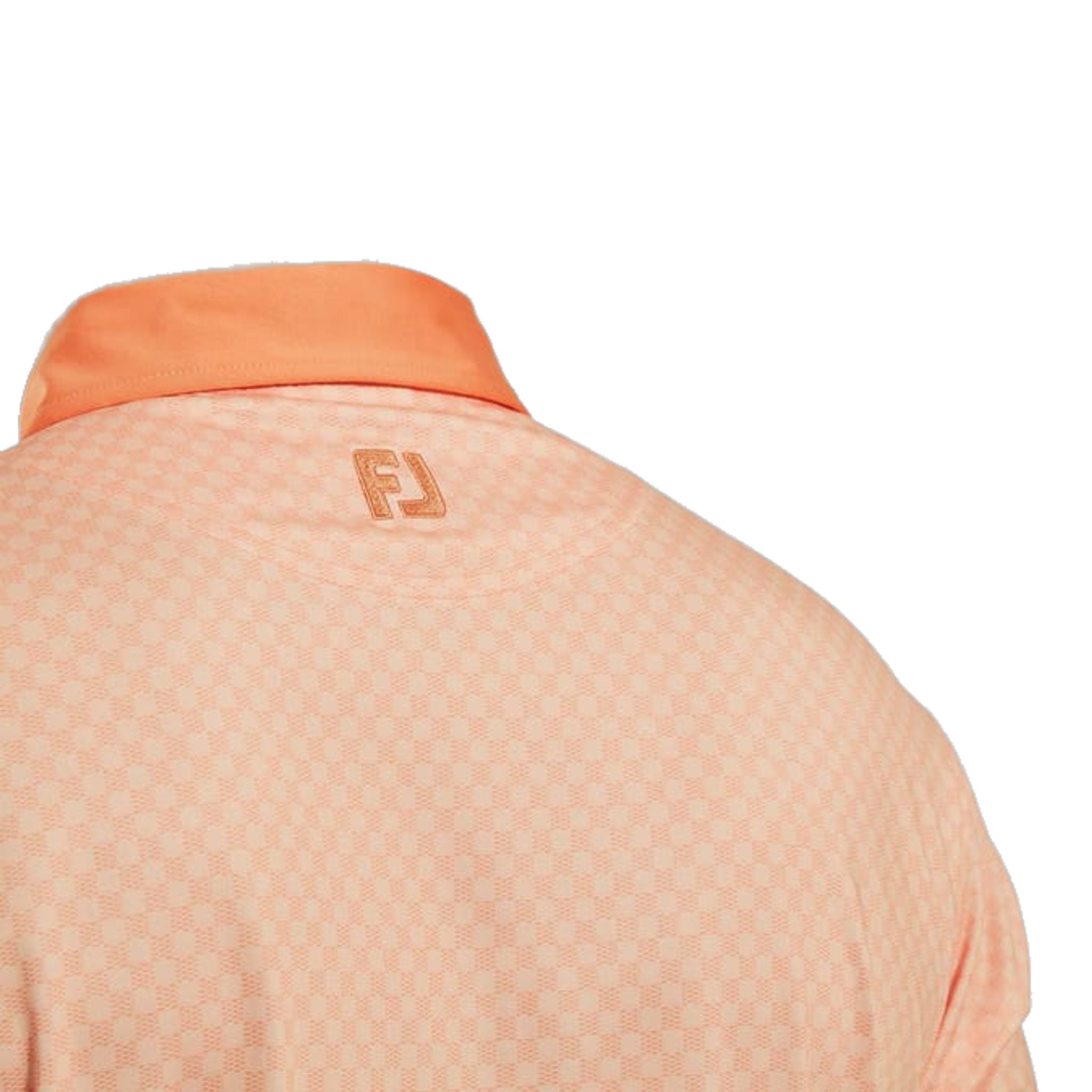 Polo da uomo Footjoy Checker Jacquard