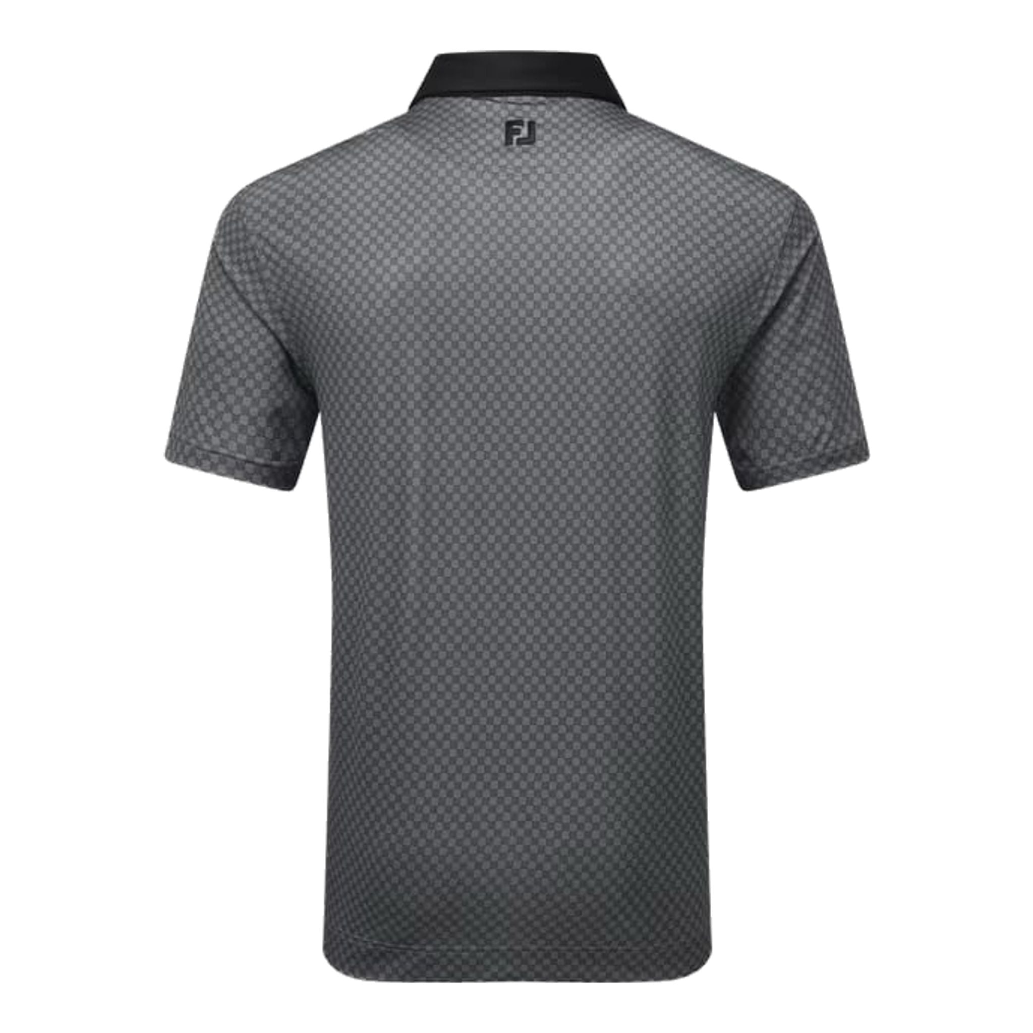 Polo da uomo Footjoy Checker Jacquard