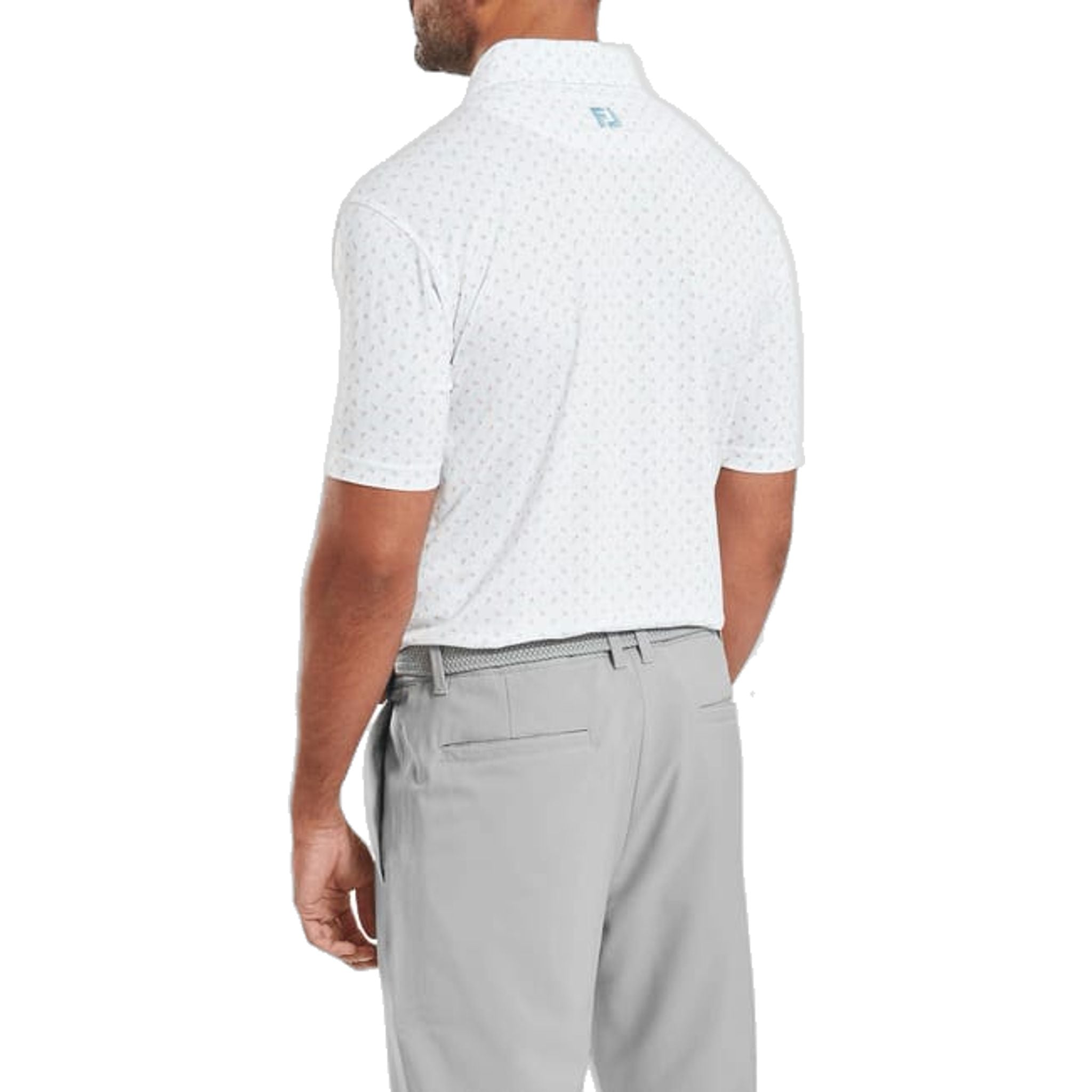Polo da uomo Footjoy Flower Bud