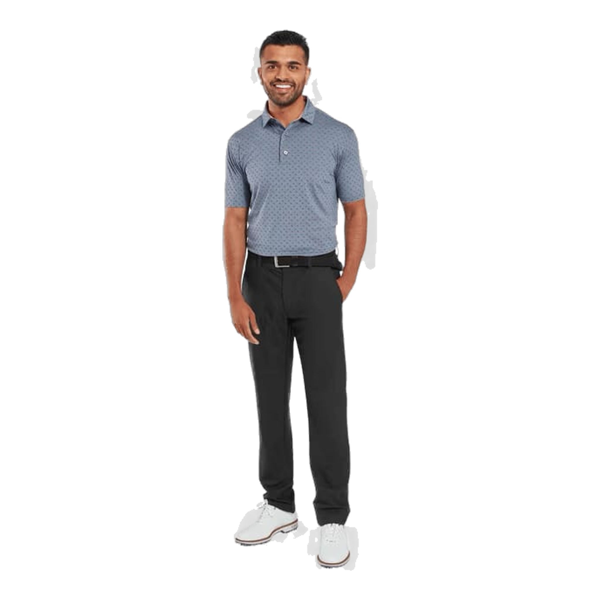 Polo da uomo Footjoy Flower Bud