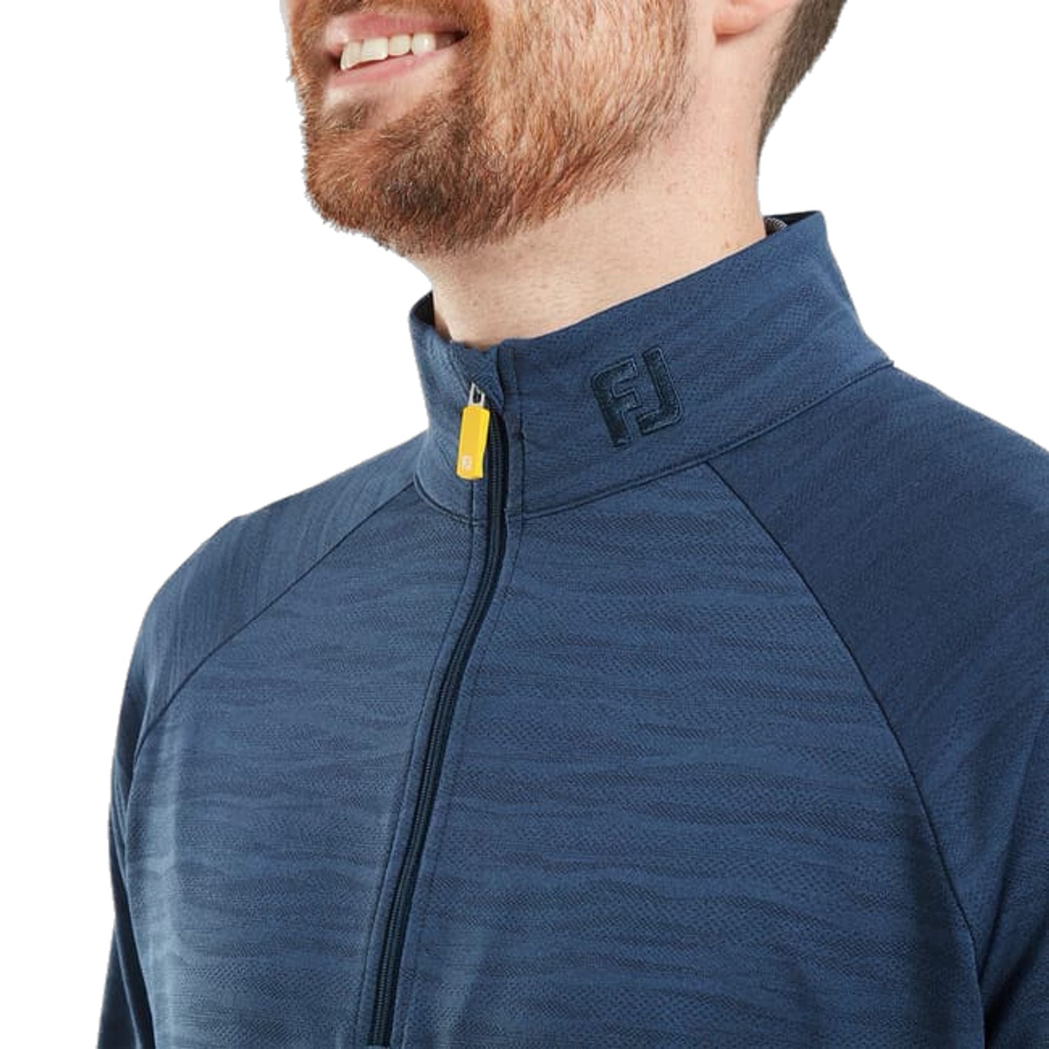 Footjoy Wave Jacquard Chill-Out Midlayer Uomo