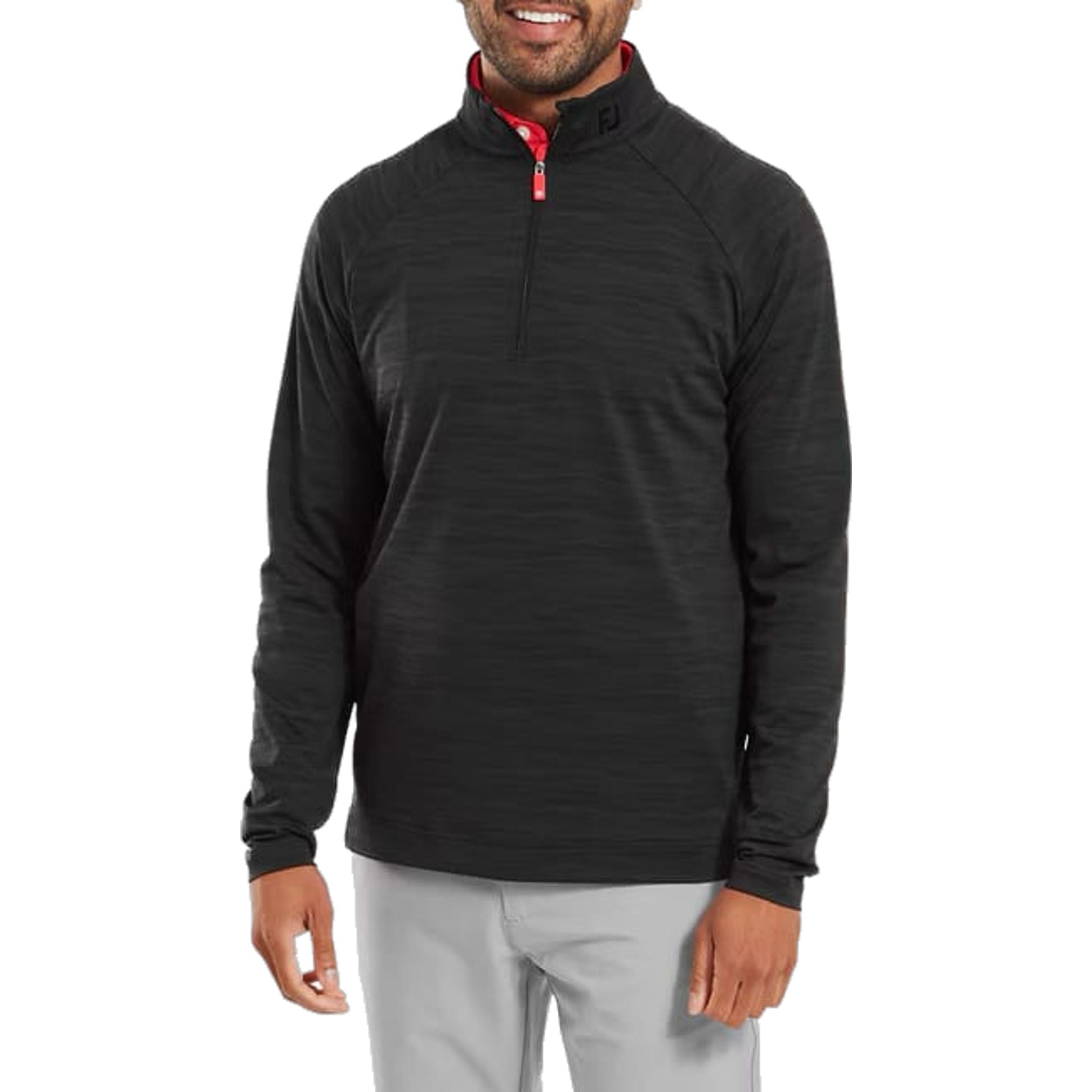 Footjoy Wave Jacquard Chill-Out Midlayer Uomo