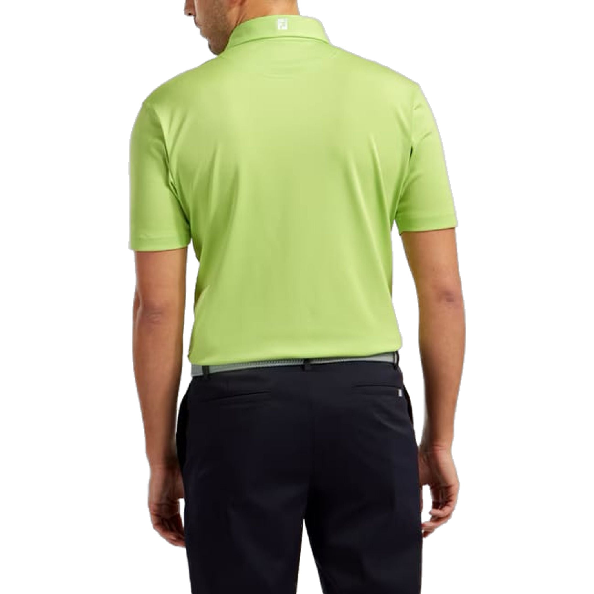 Polo Footjoy M Stretch Pique SS Viola Uomo