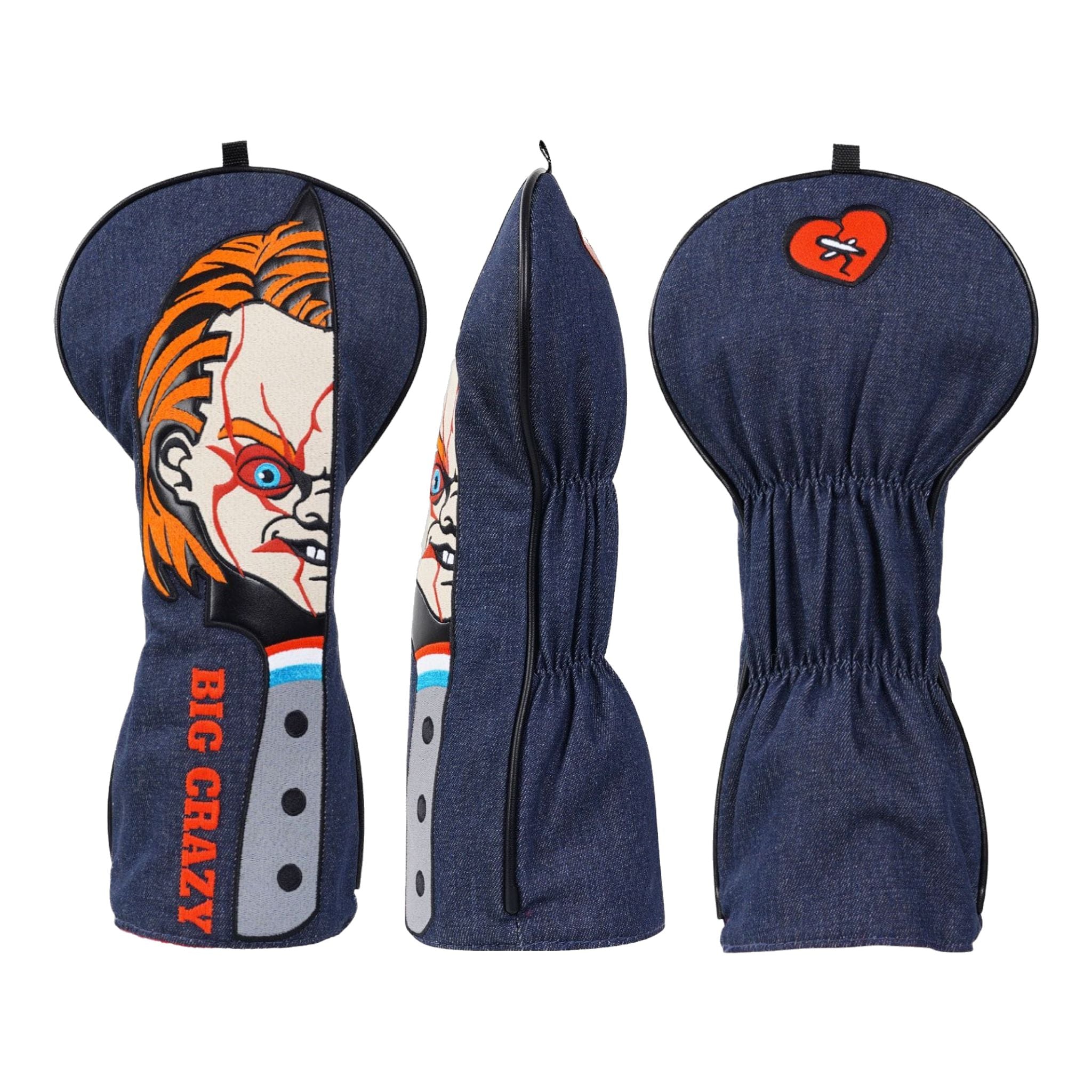 Copricapo ricamato Copricapo da pilota Scary Man