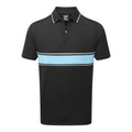 Polo a righe sottili da uomo Footjoy Engineered