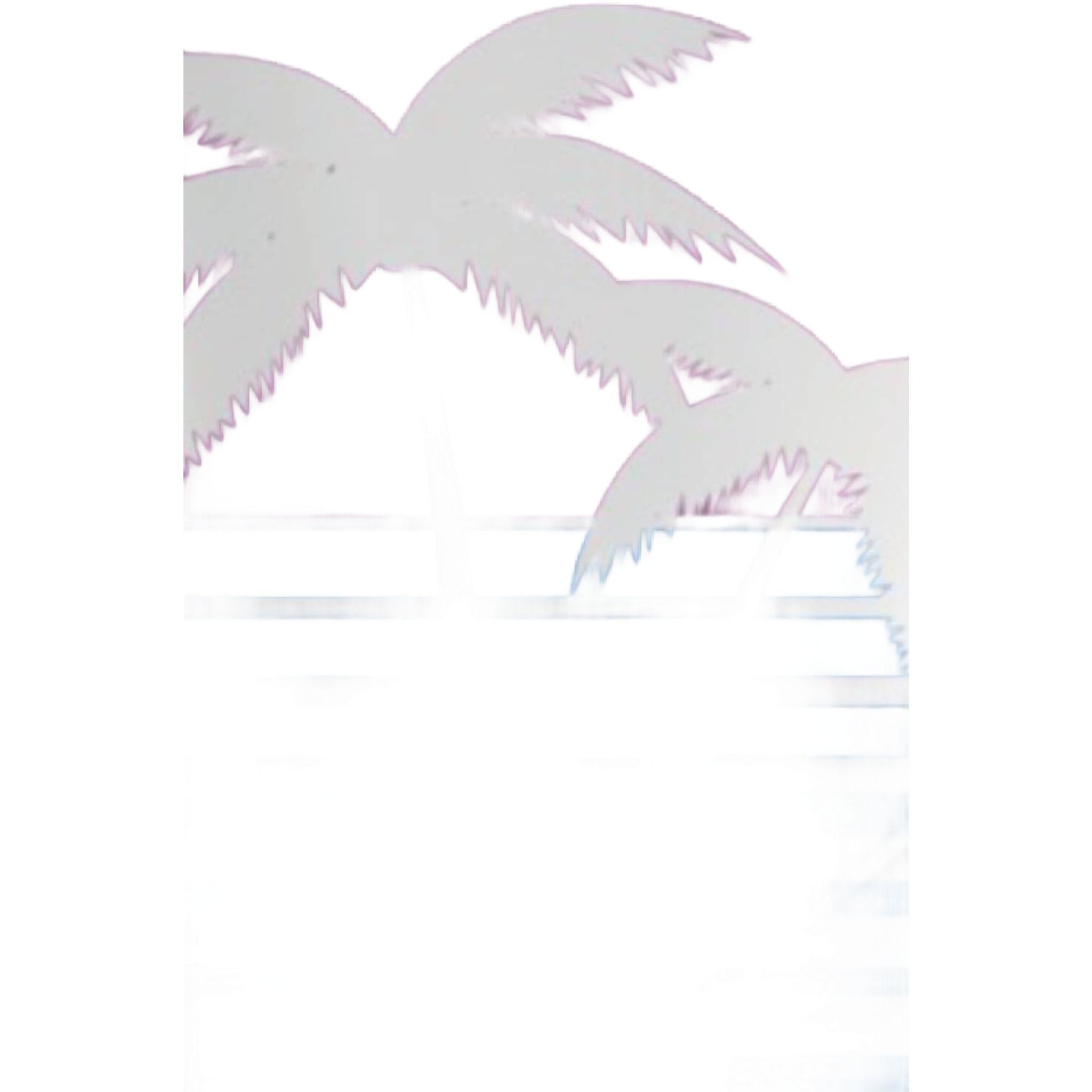 Polo da uomo Golf Rowdies Retro Palm Trees