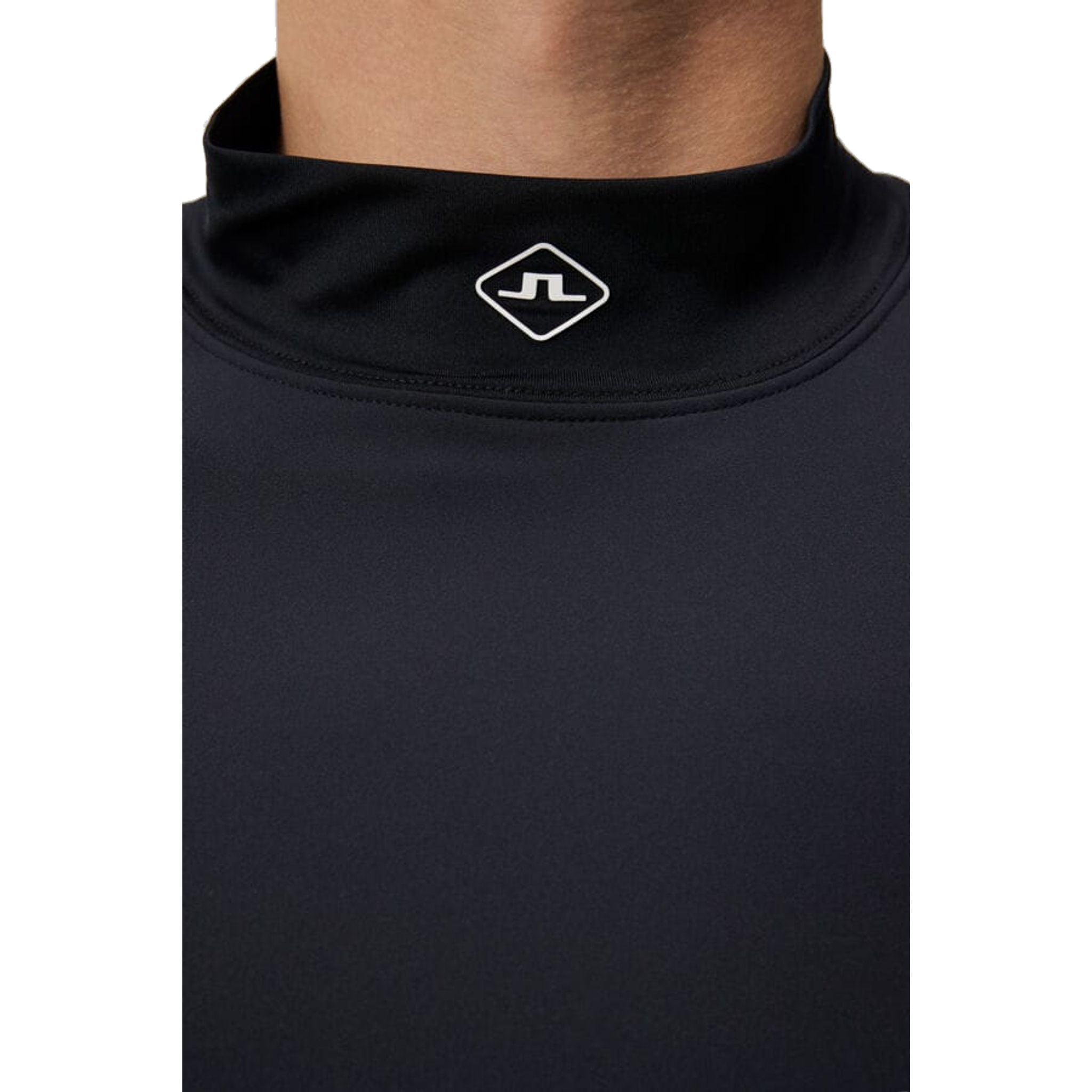 J. Lindeberg Til Hybrid Mid Layer Uomo Nero Uomo