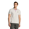 Polo da uomo con patta a contrasto Lyle &amp; Scott