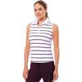Polo da donna con stampa marinara MDC Sportwear