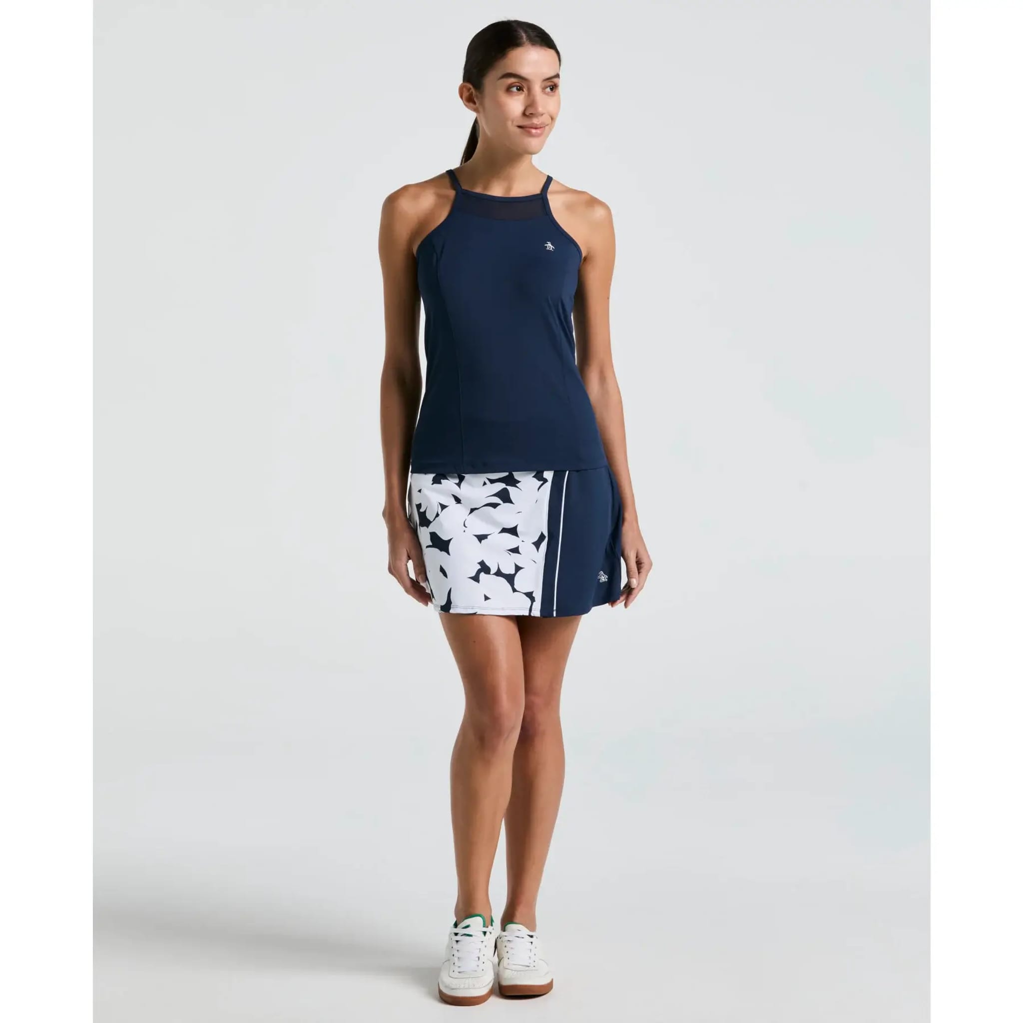 Original Penguin Riviera Floral 16" Blocked Skort Damen