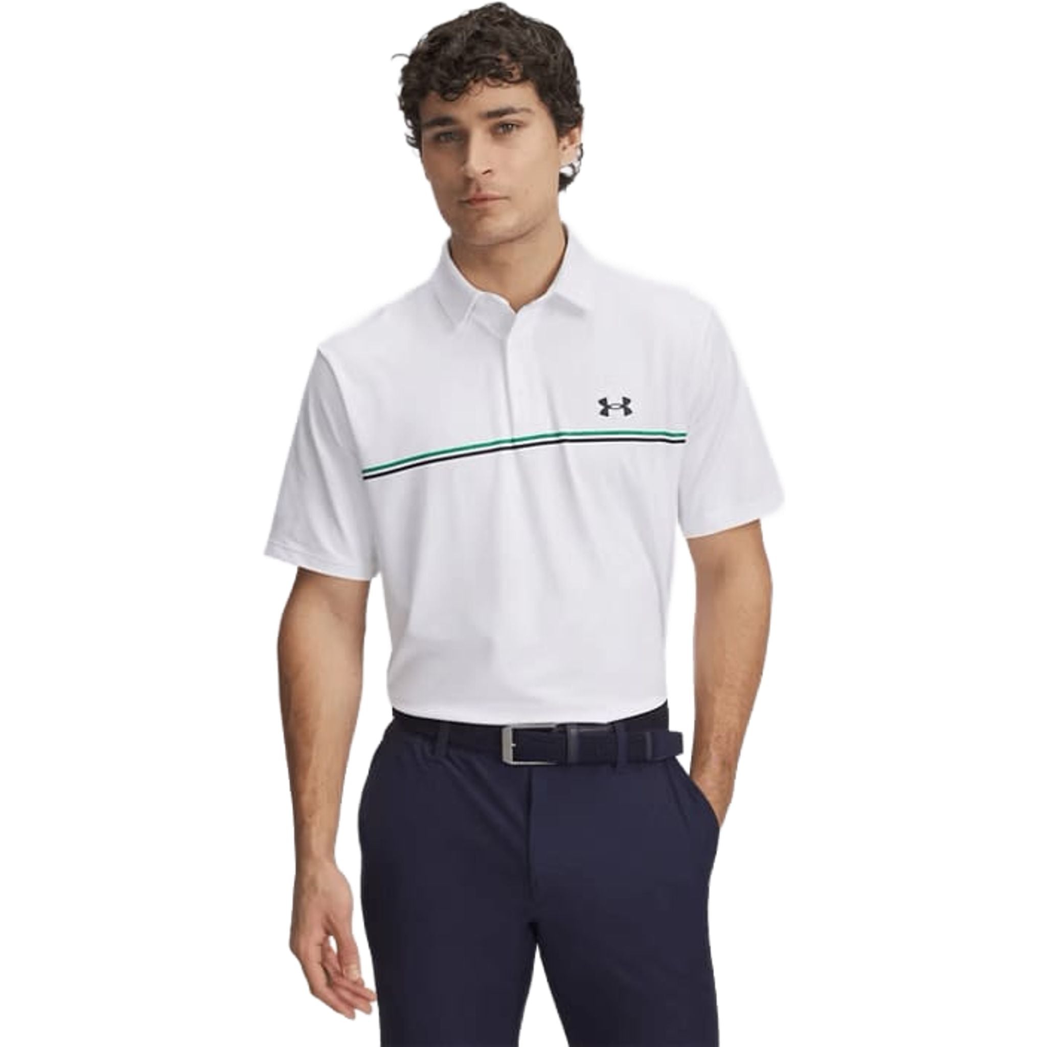 Polo a righe Under Armour UA Playoff 3.0 da uomo