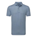 Polo da uomo Footjoy in pied de poule con motivo geometrico Lisle