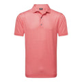 Polo da uomo Footjoy in pied de poule con motivo geometrico Lisle