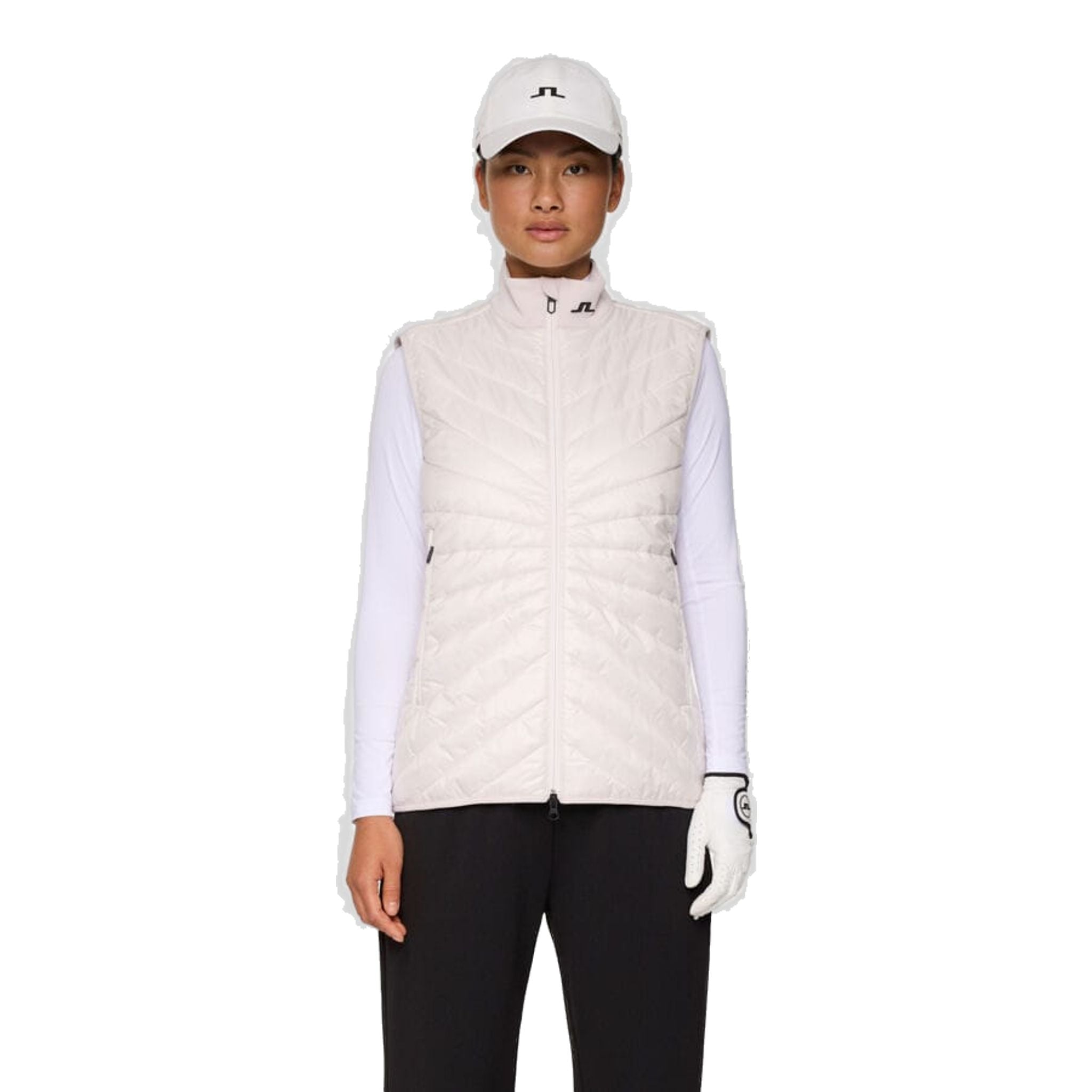 J. Lindeberg Madde Quilt Gilet ibrido da donna