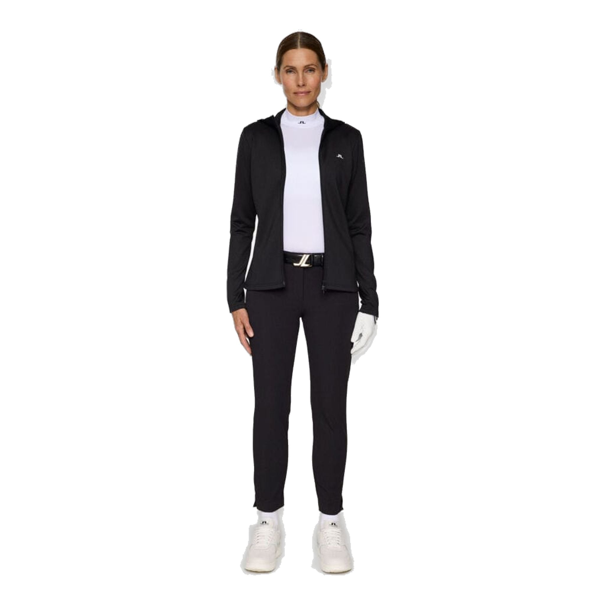 Pantaloni in pile twill J. Lindeberg Lei da donna