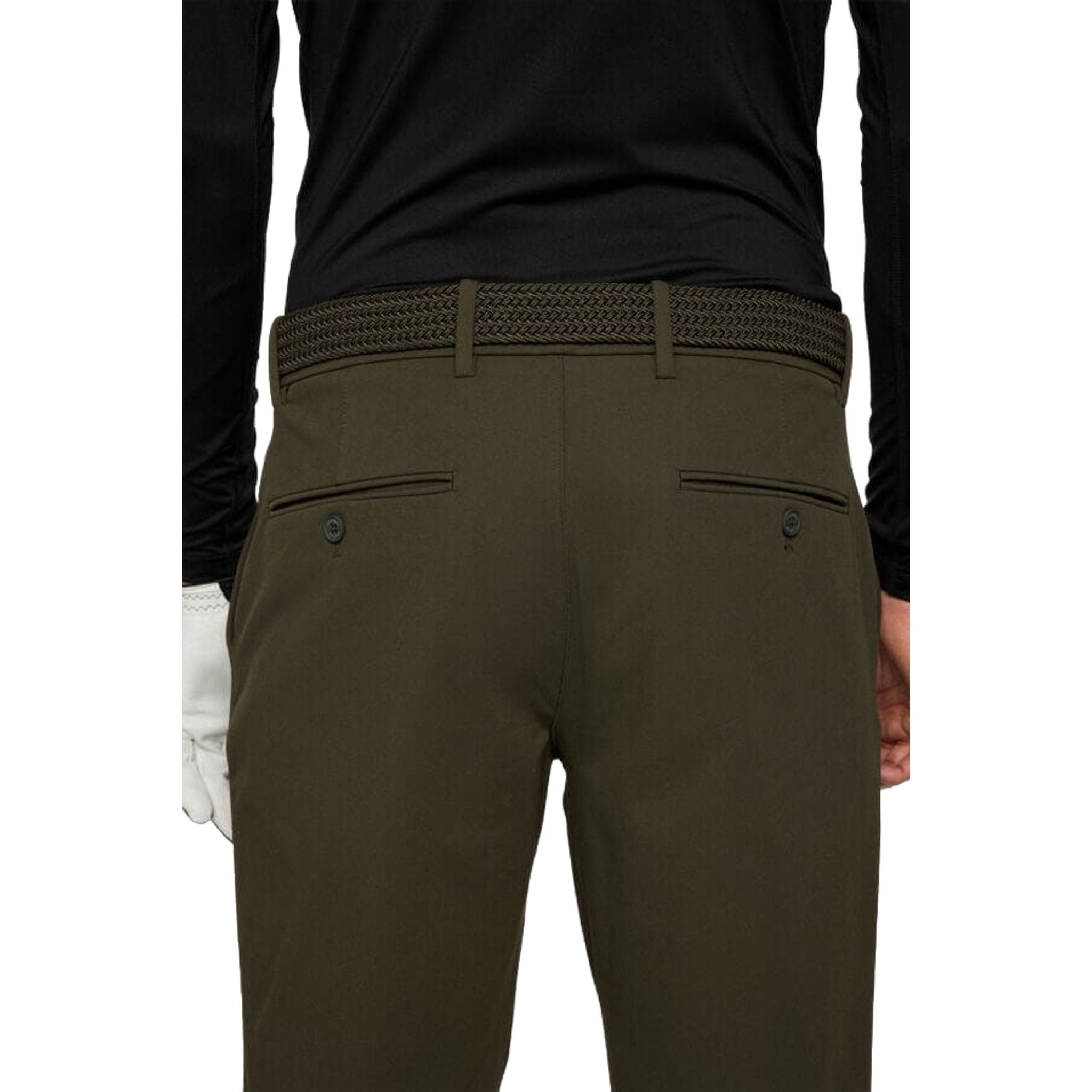 Pantaloni in twill di pile J. Lindeberg Axil da uomo
