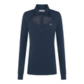 Polo a maniche lunghe in rete Original Penguin da donna