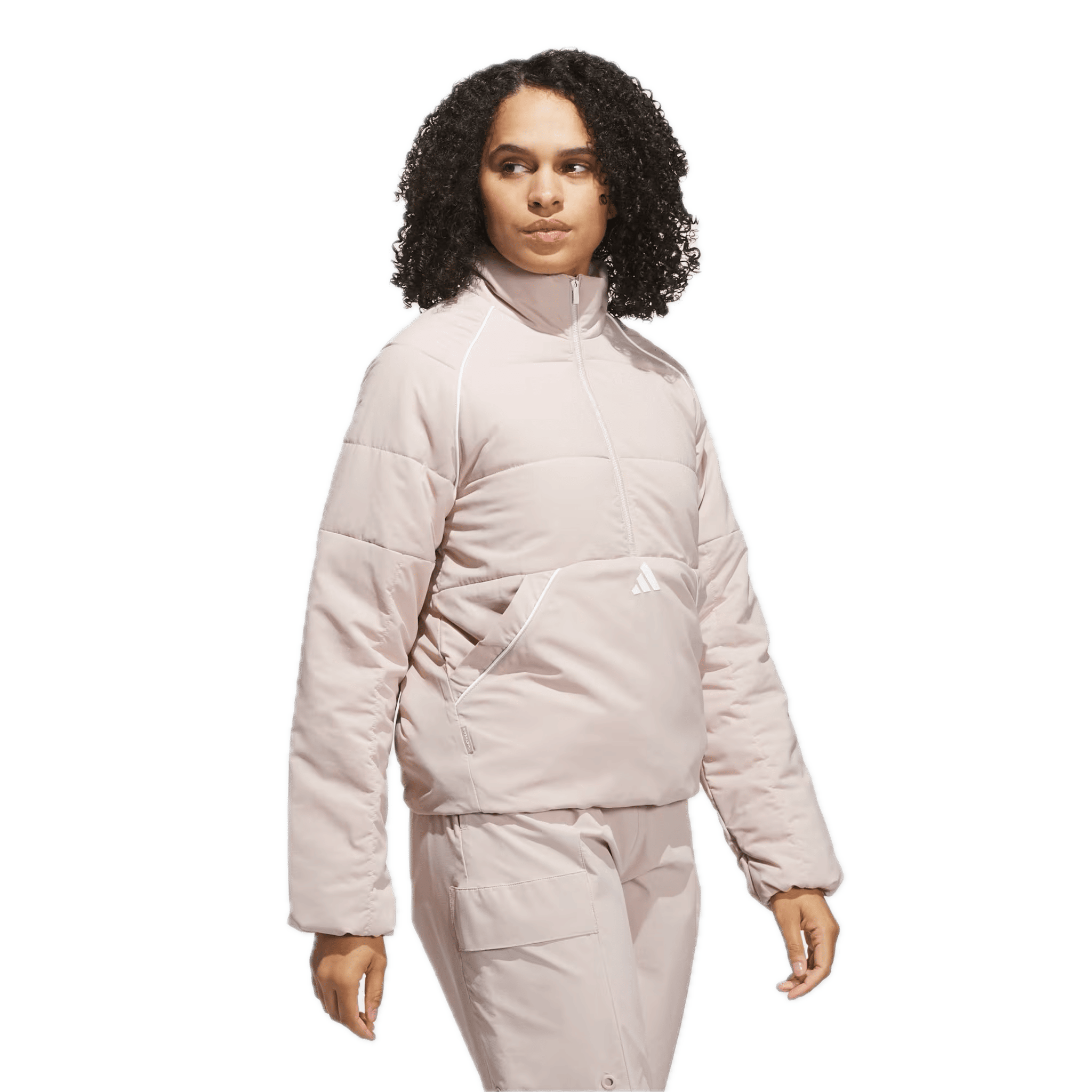 Adidas Beyond Twistweave Loose Quarter-Zip Jacke Damen