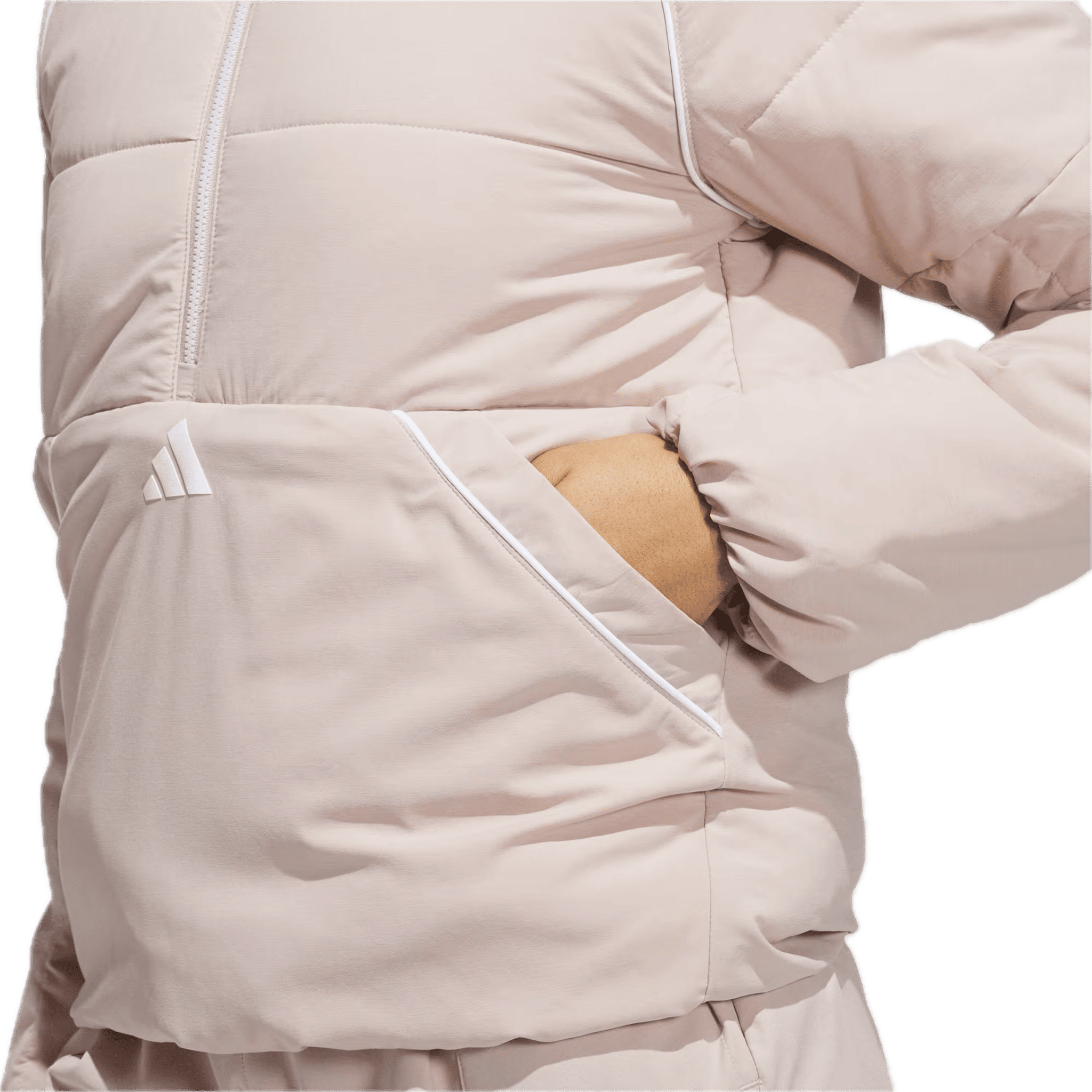 Adidas Beyond Twistweave Loose Quarter-Zip Jacke Damen
