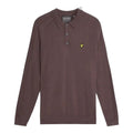 Polo da golf a maniche lunghe in maglia Lyle &amp; Scott da uomo