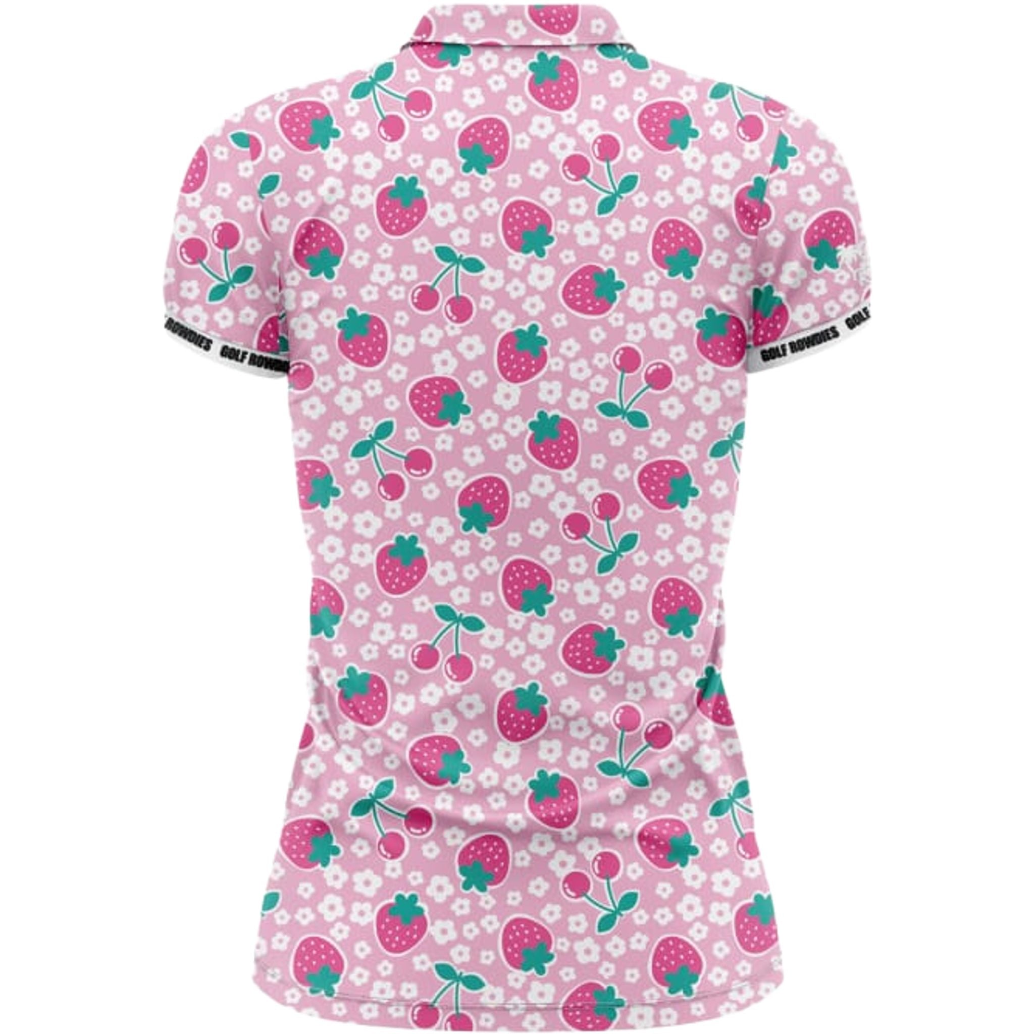 Golf Rowdies Strawberry Polo Damen