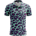 Polo da uomo Golf Rowdies Leopard