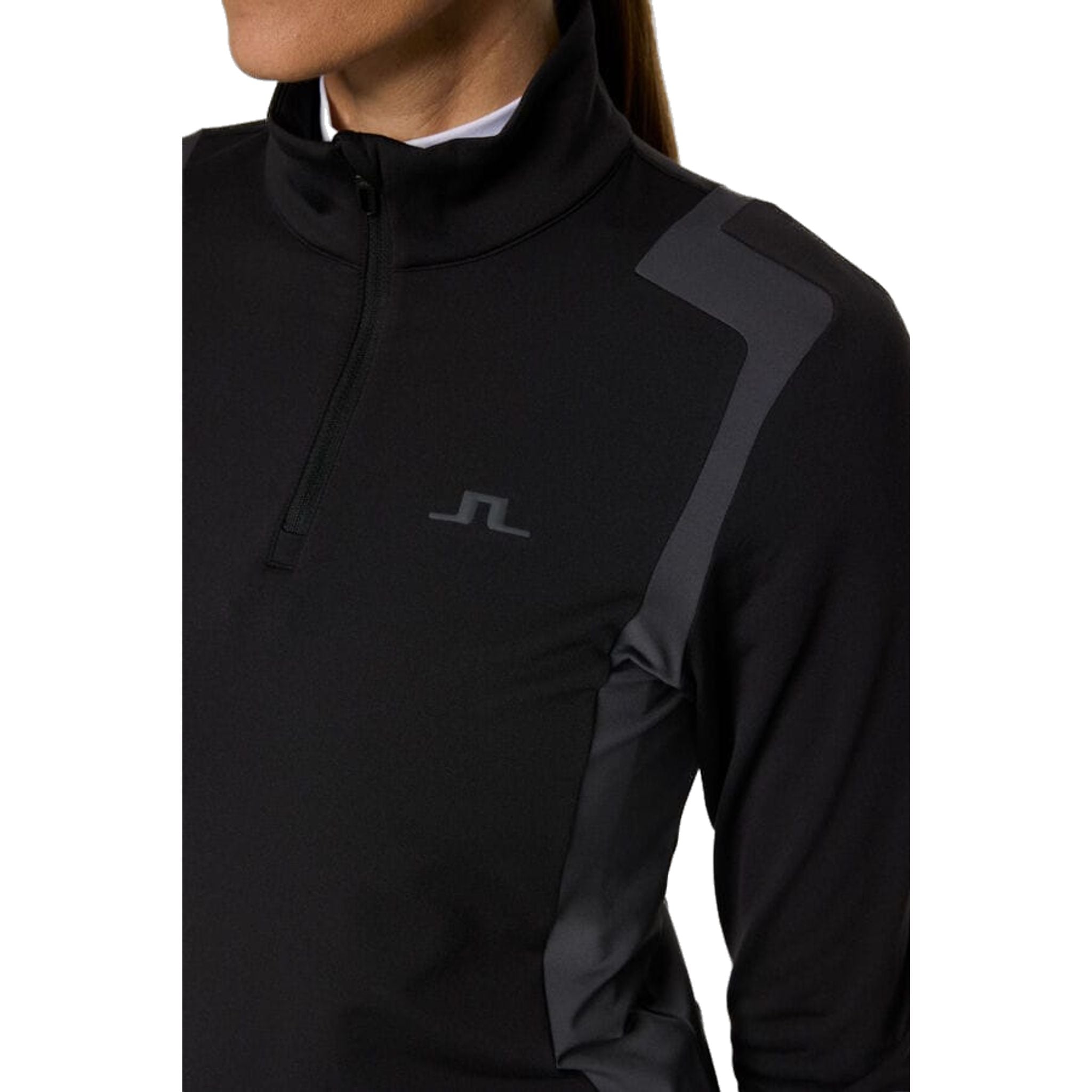 J. Lindeberg Mae Quarter Zip Midlayer da donna