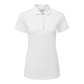 Polo a righe jacquard Footjoy da donna