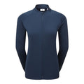 Footjoy Full Zip Printed Sleeve Midlayer da donna