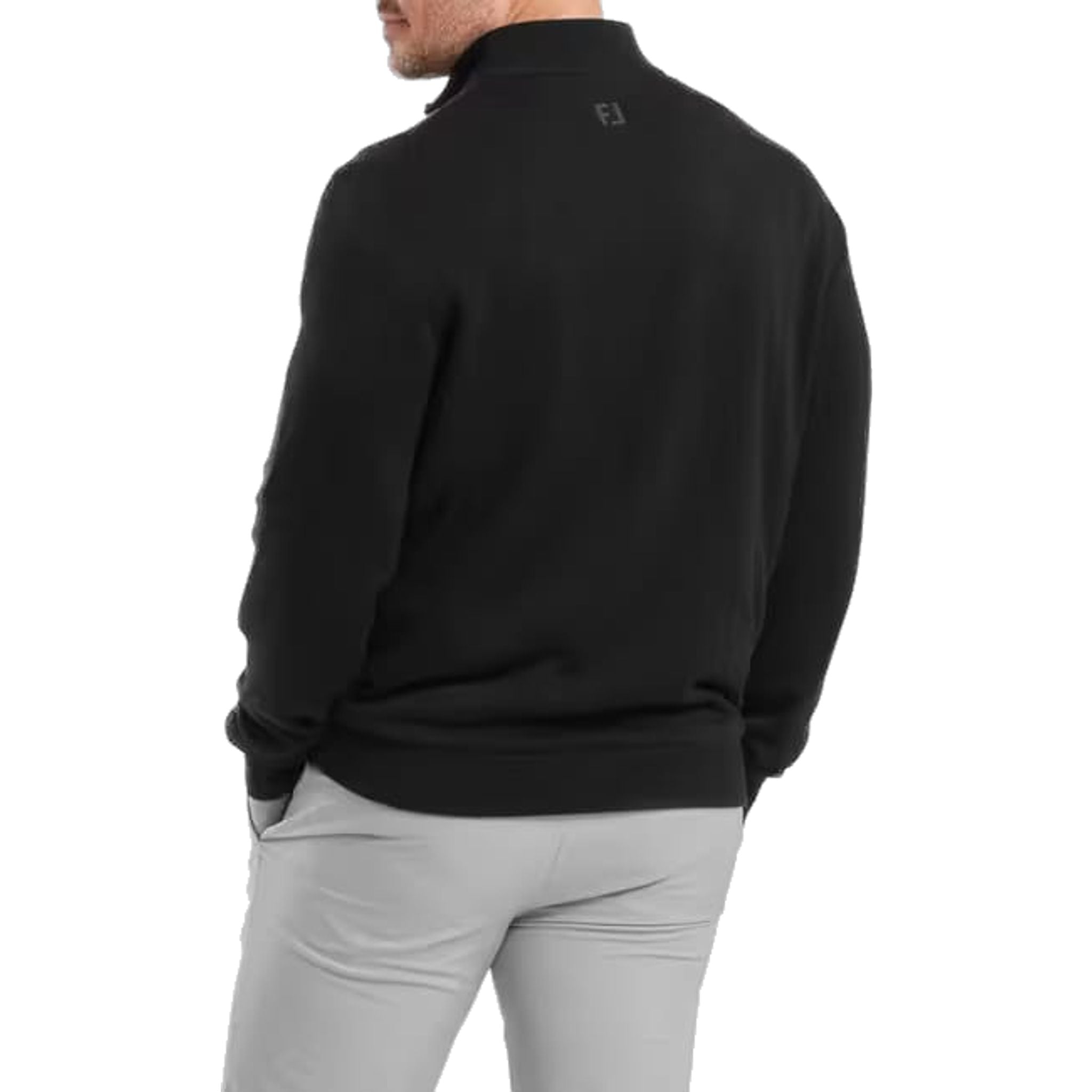 Maglione foderato con zip intera Footjoy drirelease® da uomo