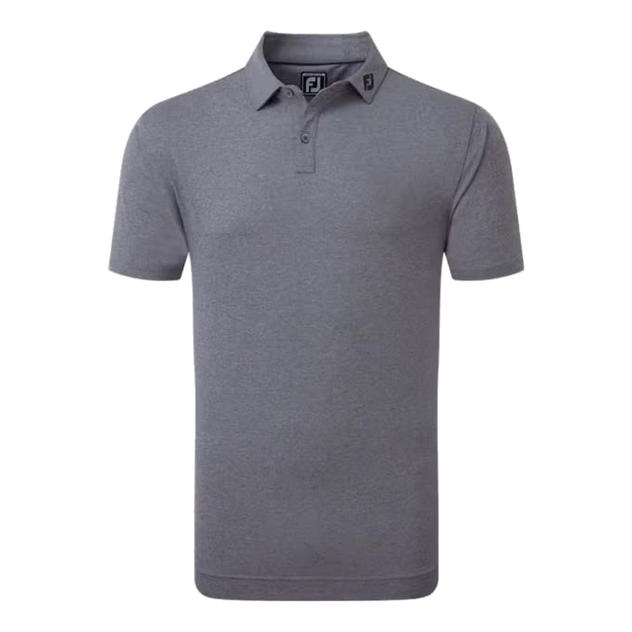 Polo da uomo Footjoy Heather Self Collar Lisle