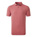 Polo da uomo Footjoy Heather Self Collar Lisle