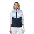 Gilet imbottito a righe da donna Daily Sports