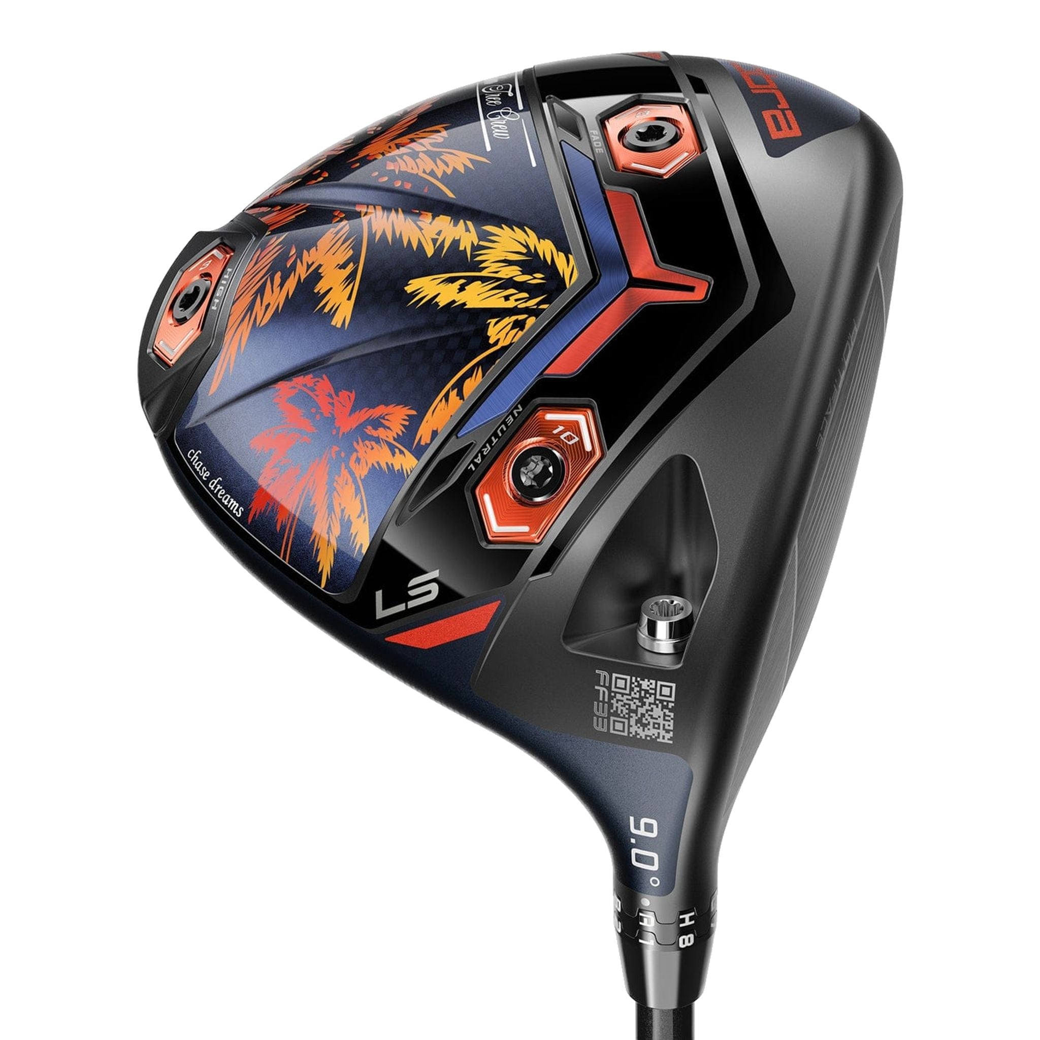 Cobra DS Adapt LS Palm Tree Crew Driver Uomo