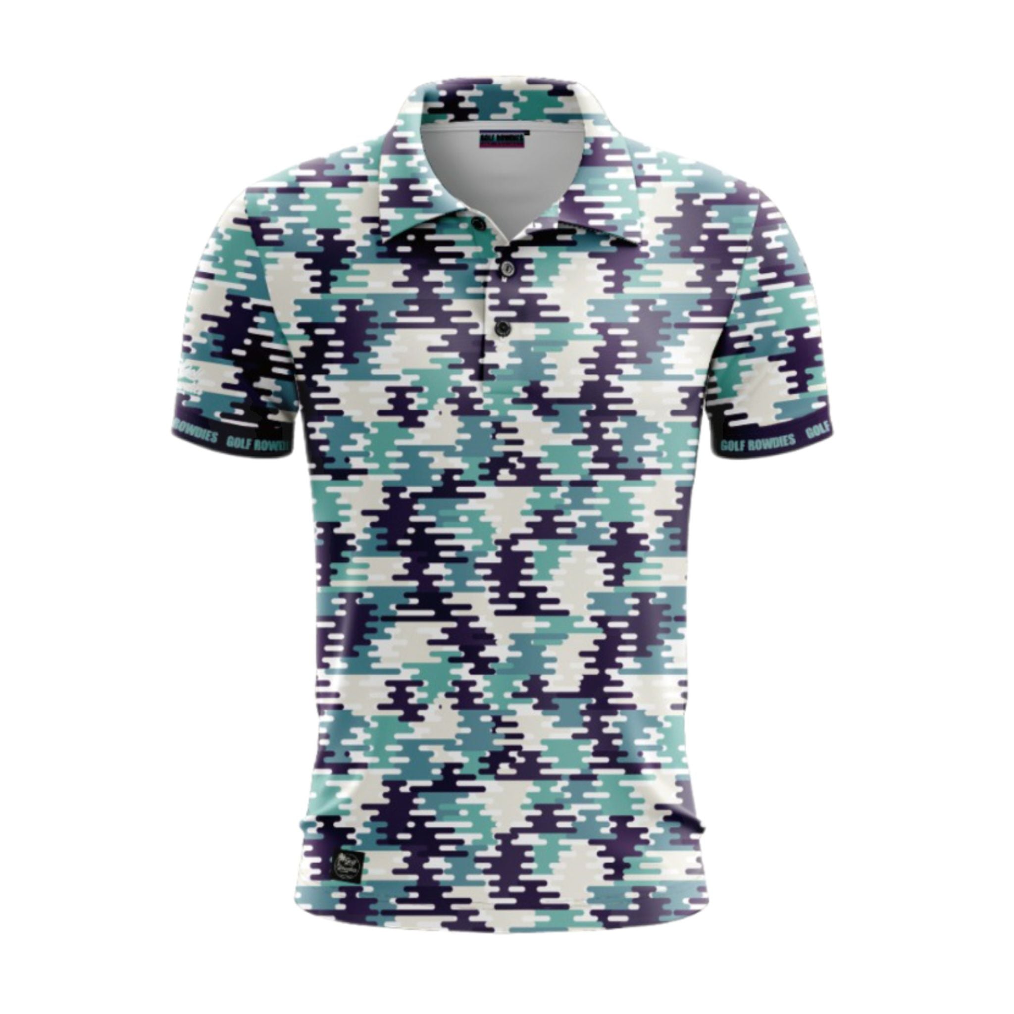 Polo Golf Rowdies Camouflage Pixxel da uomo