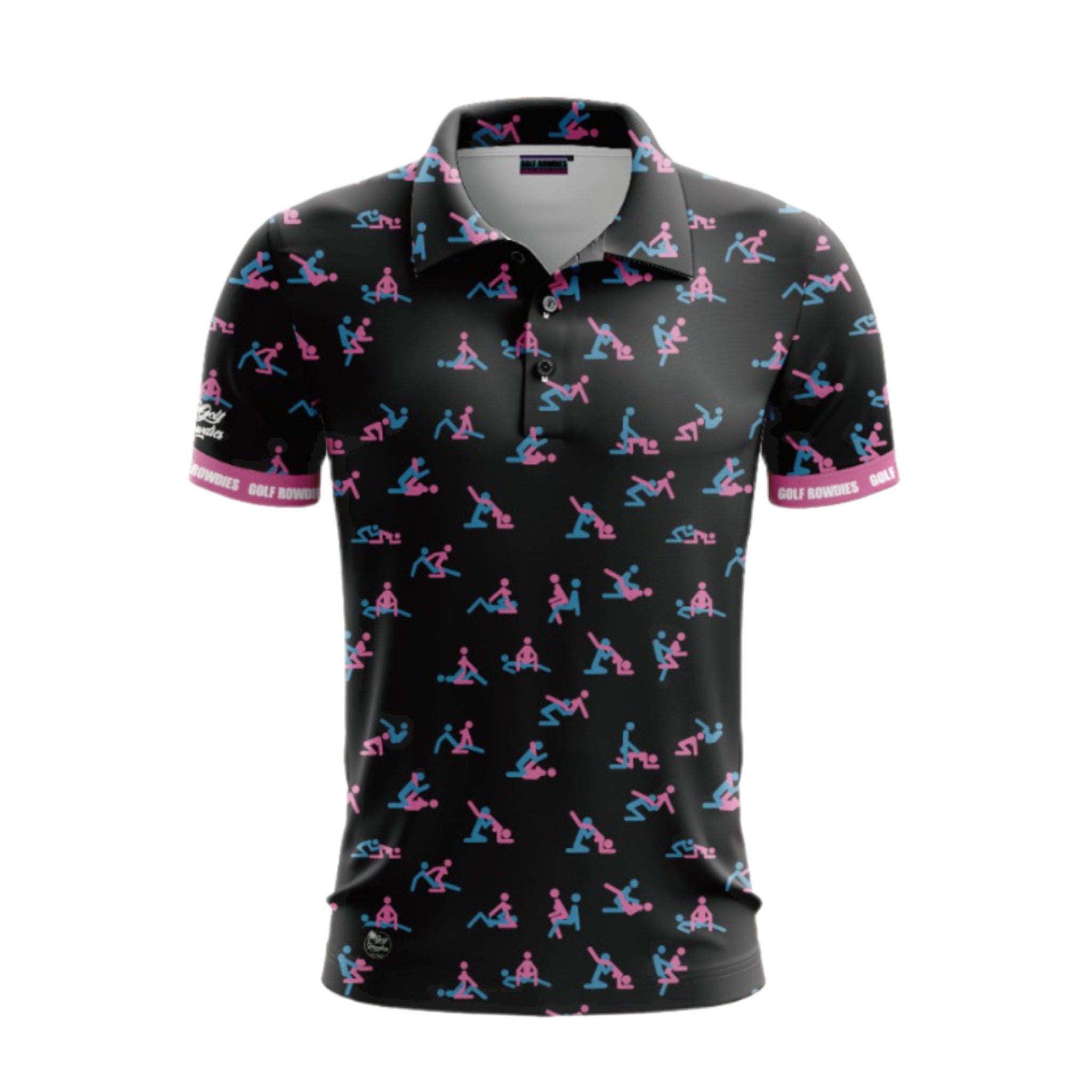 Polo da uomo Golf Rowdies Fairway Lovestory