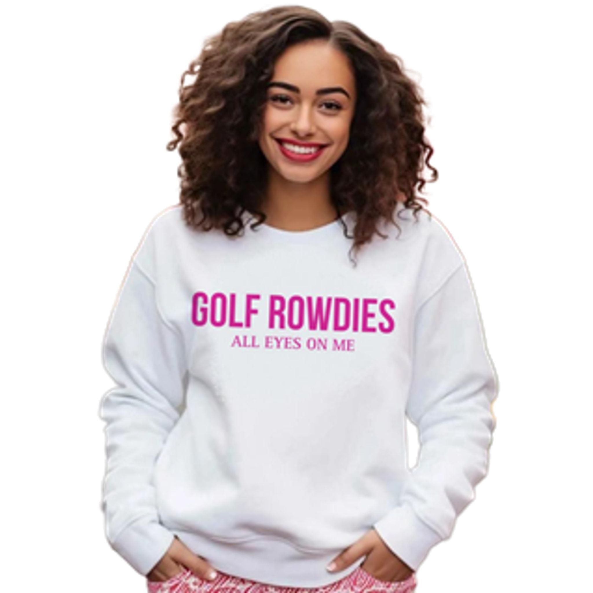 Golf Rowdies Tutti gli occhi su di me Maglione Donna