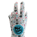 Guanto da uomo Golf Rowdies Skull