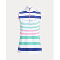 Polo da golf in maglia senza maniche con zip S/L Ralph Lauren da donna