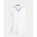 Polo da golf in maglia senza maniche Ralph Lauren S/L Cricket da donna