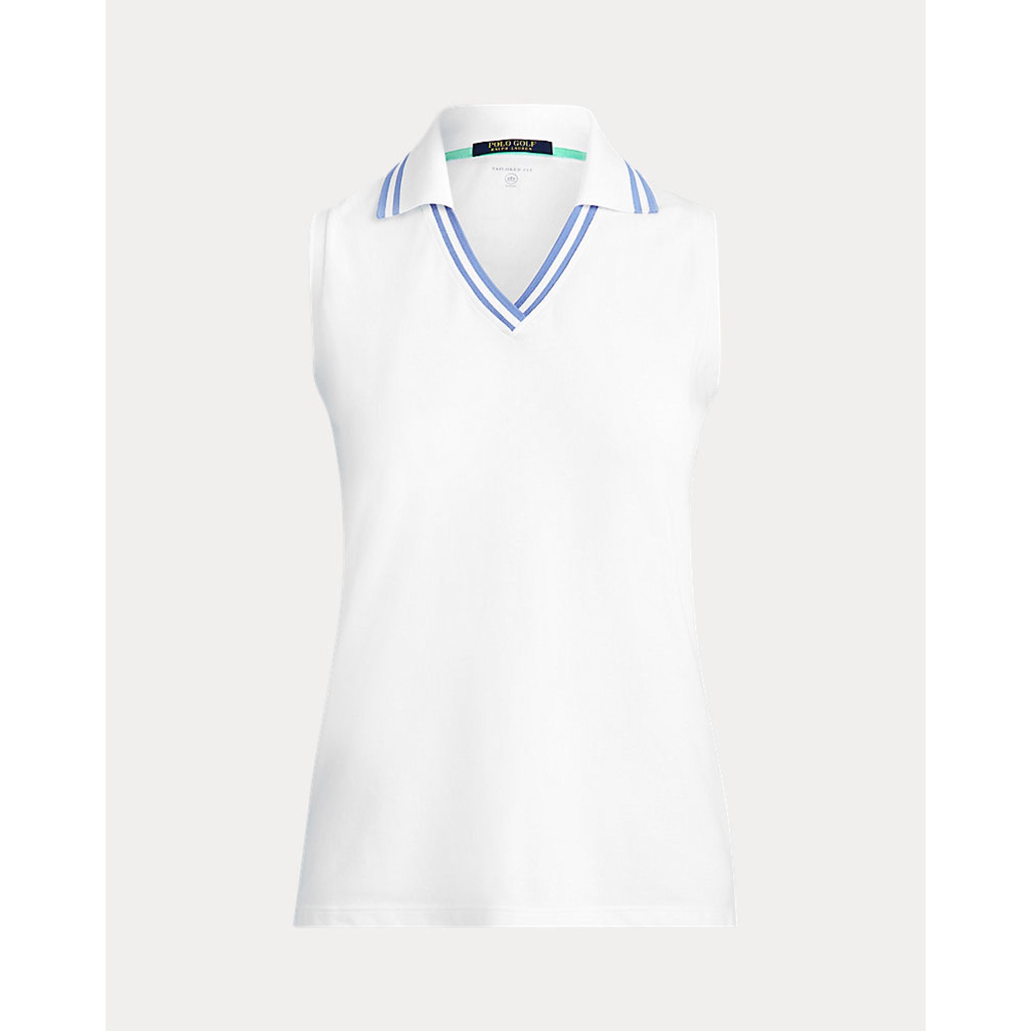 Polo da golf in maglia senza maniche Ralph Lauren S/L Cricket da donna