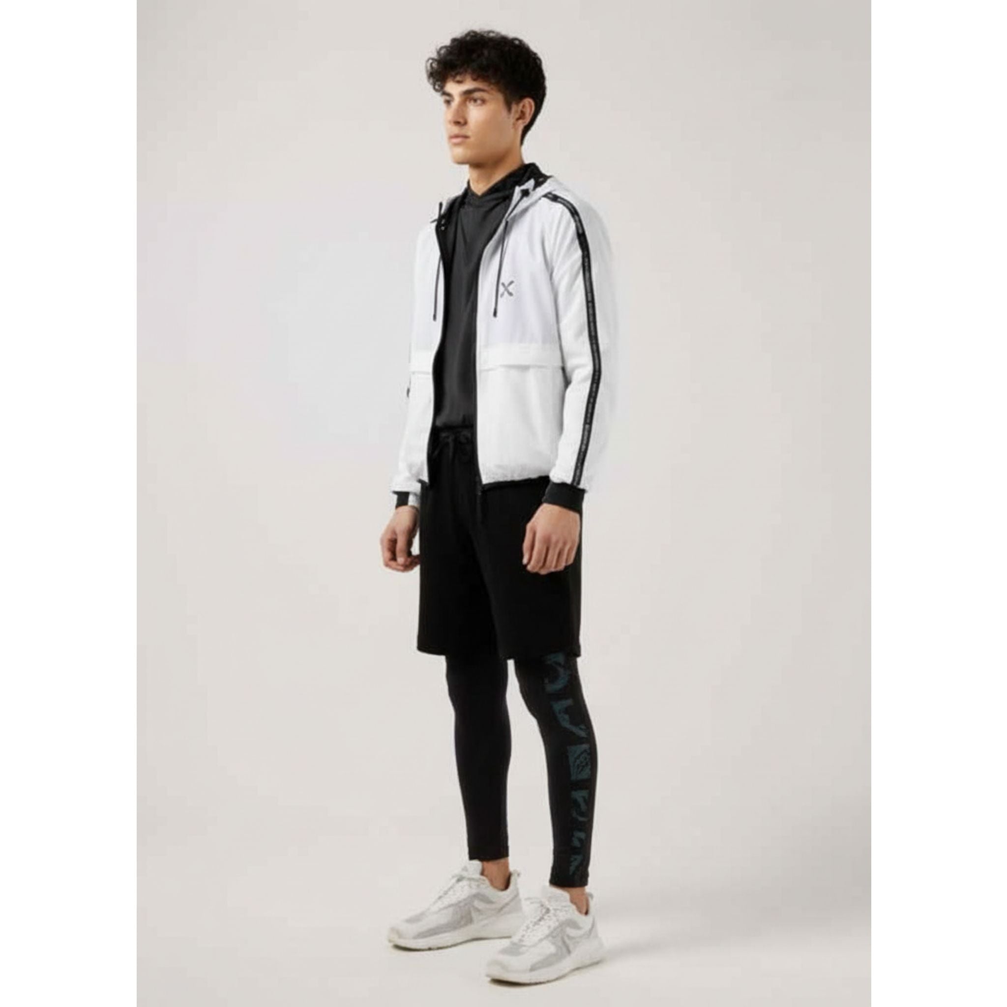 Giacca leggera J. Lindeberg JL Aston Whisper White M da uomo