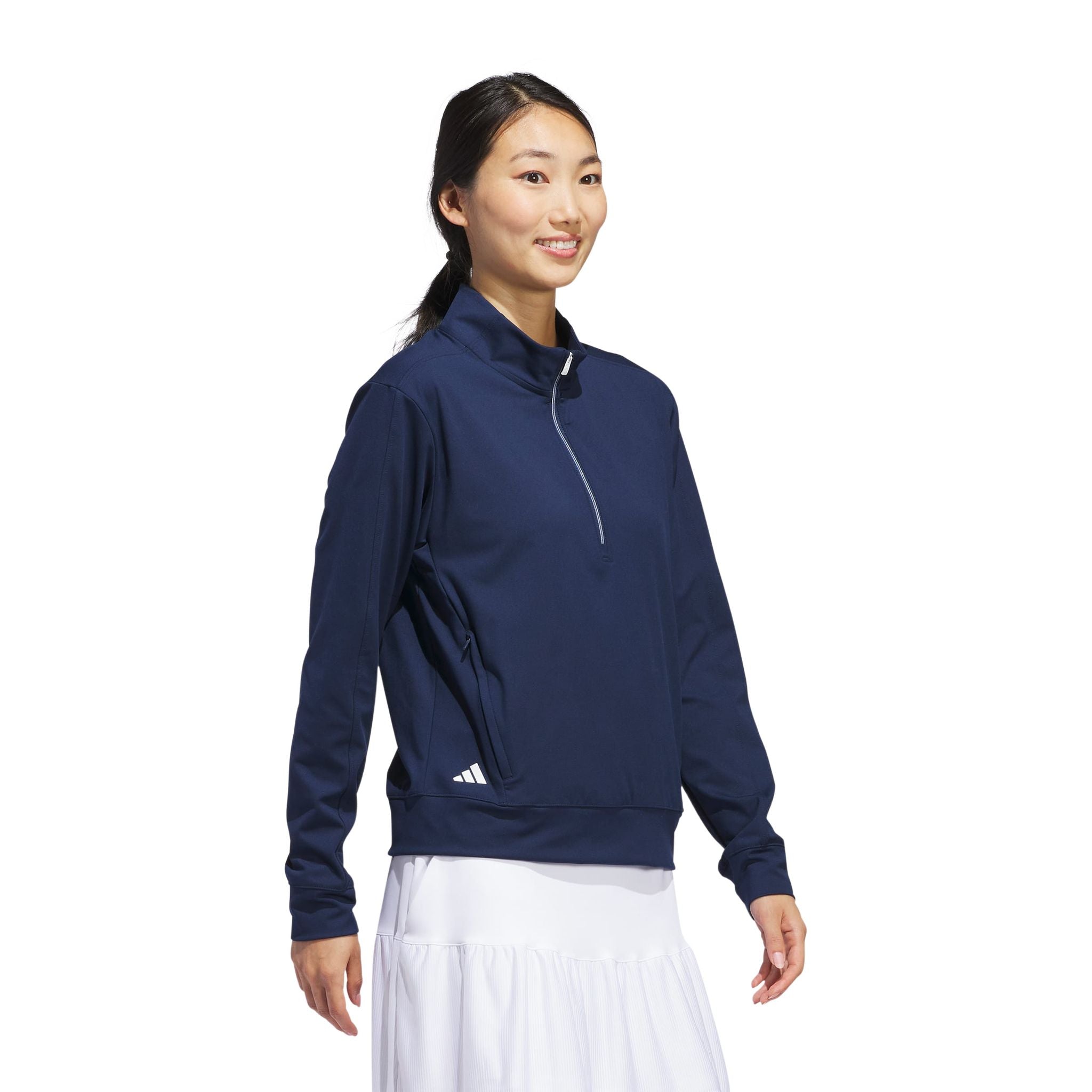Strato con zip a un quarto Adidas Ultimate365 da donna