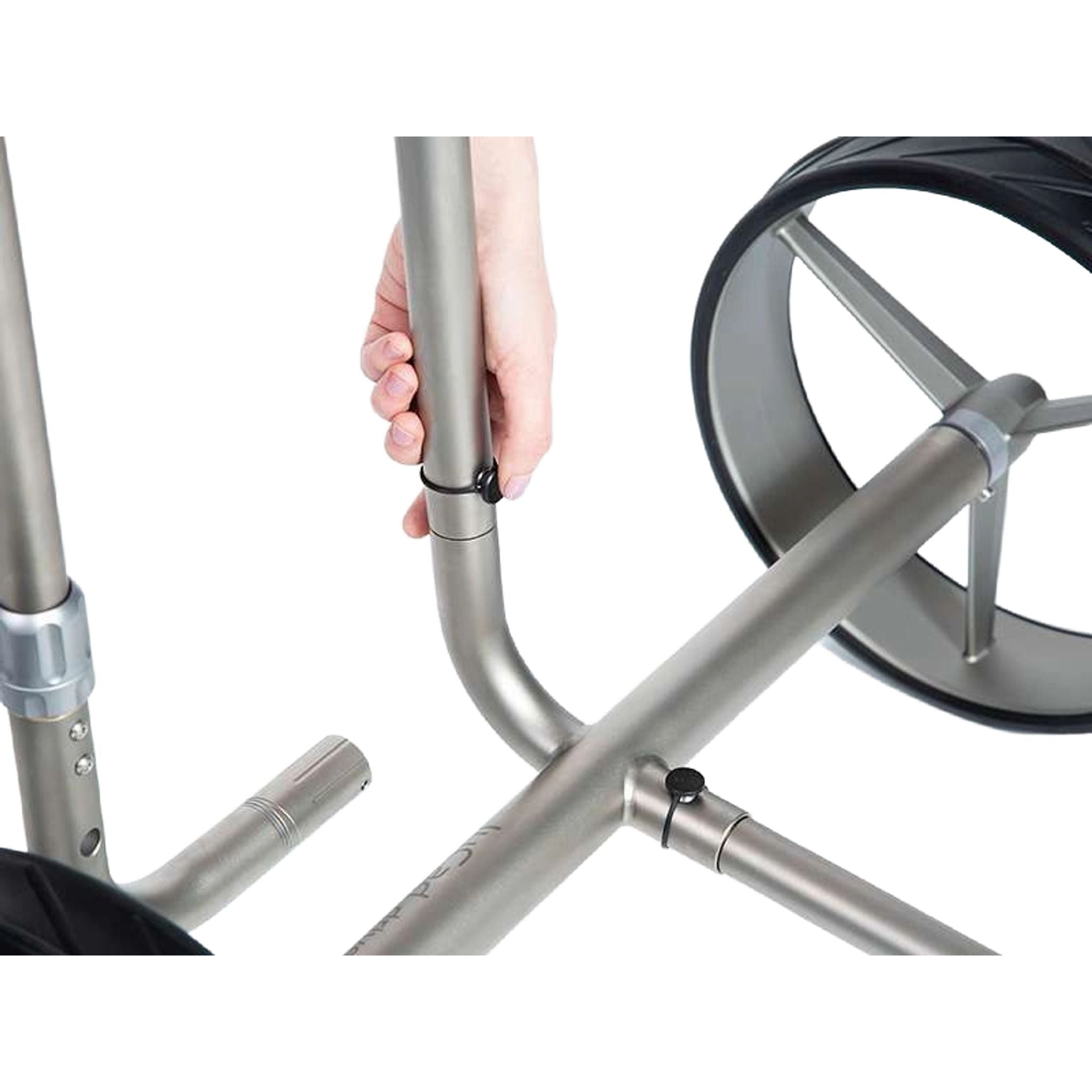 JuCad Easy Pusher per azionare i pulsanti a spillo sul caddy