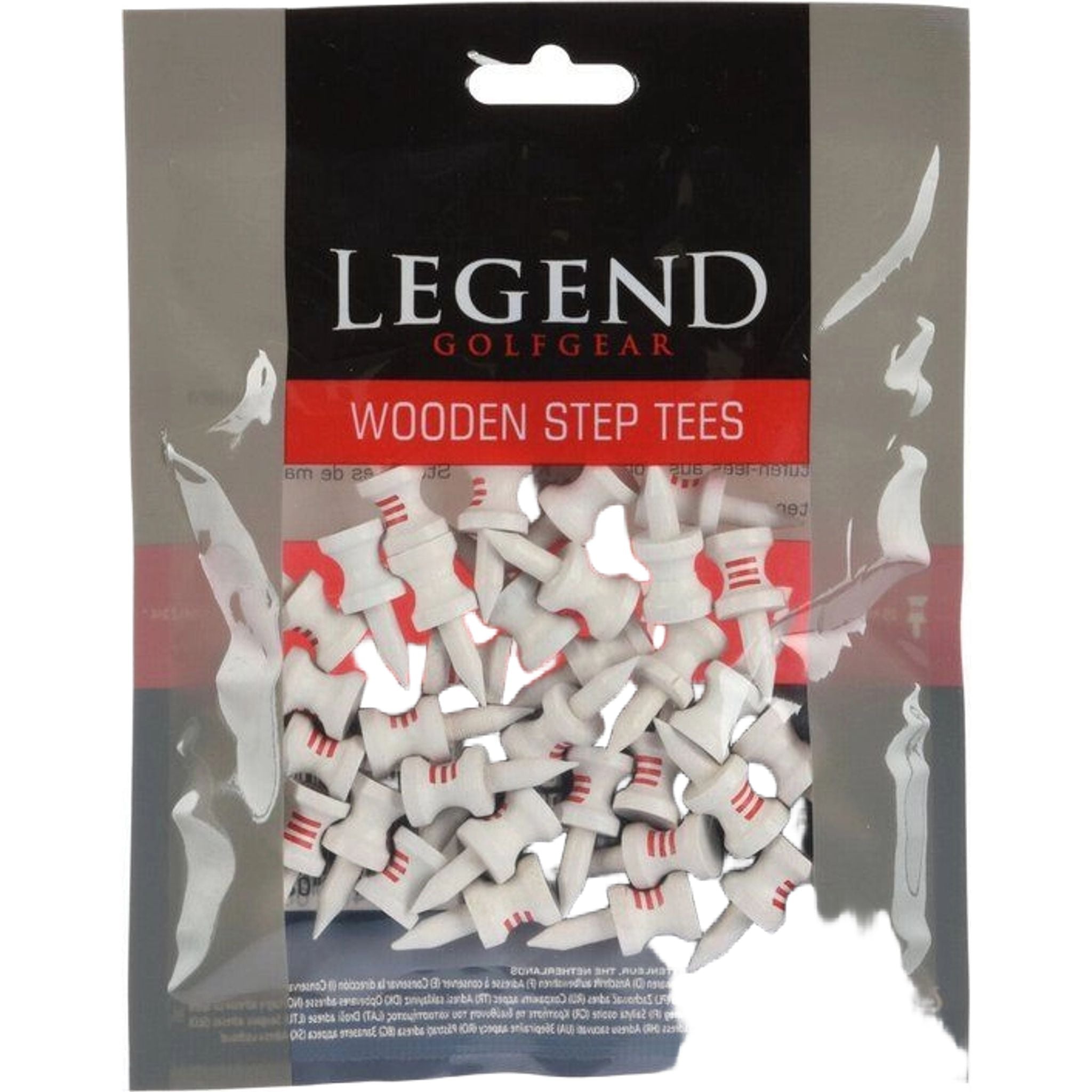 Tee con gradini in legno Legend Golfgear