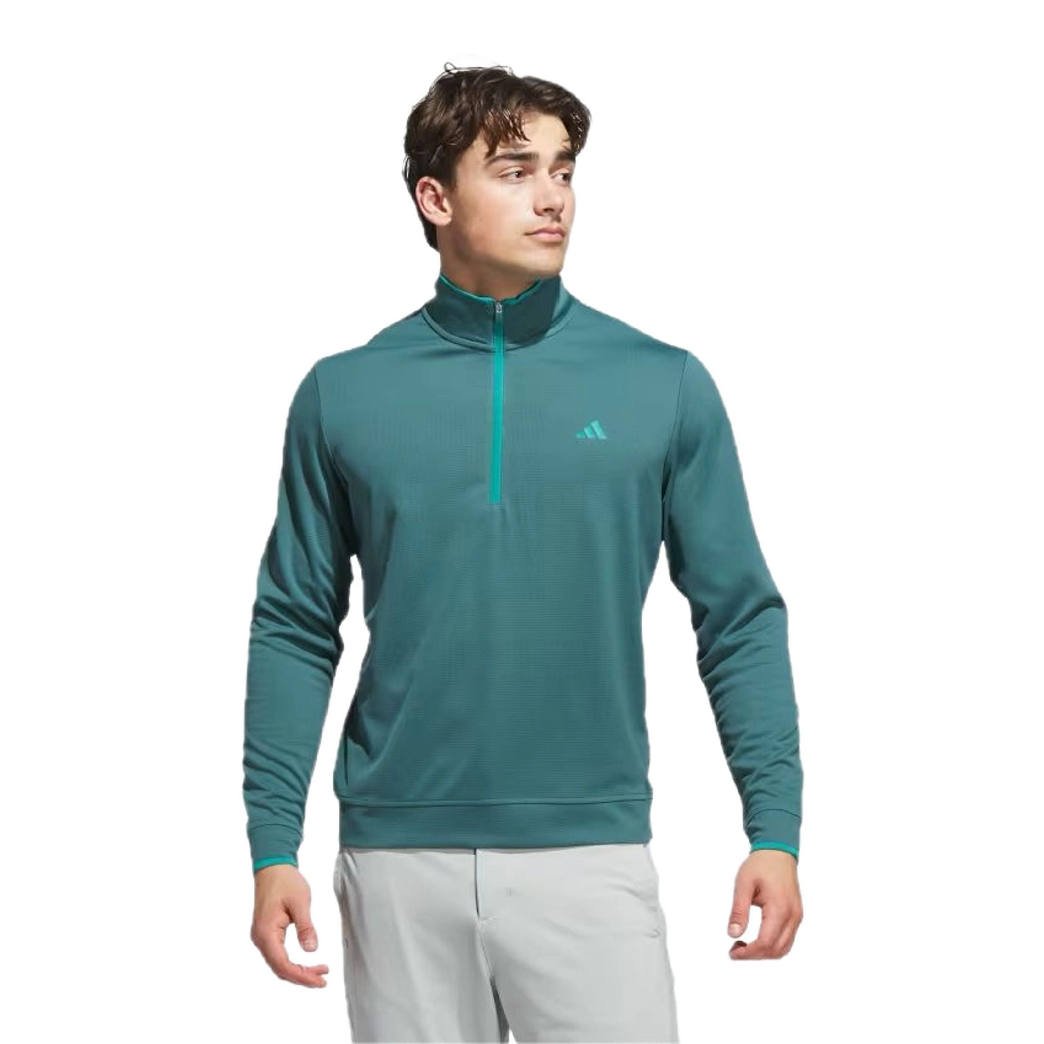 Maglione leggero da uomo con zip a 1/4 Adidas