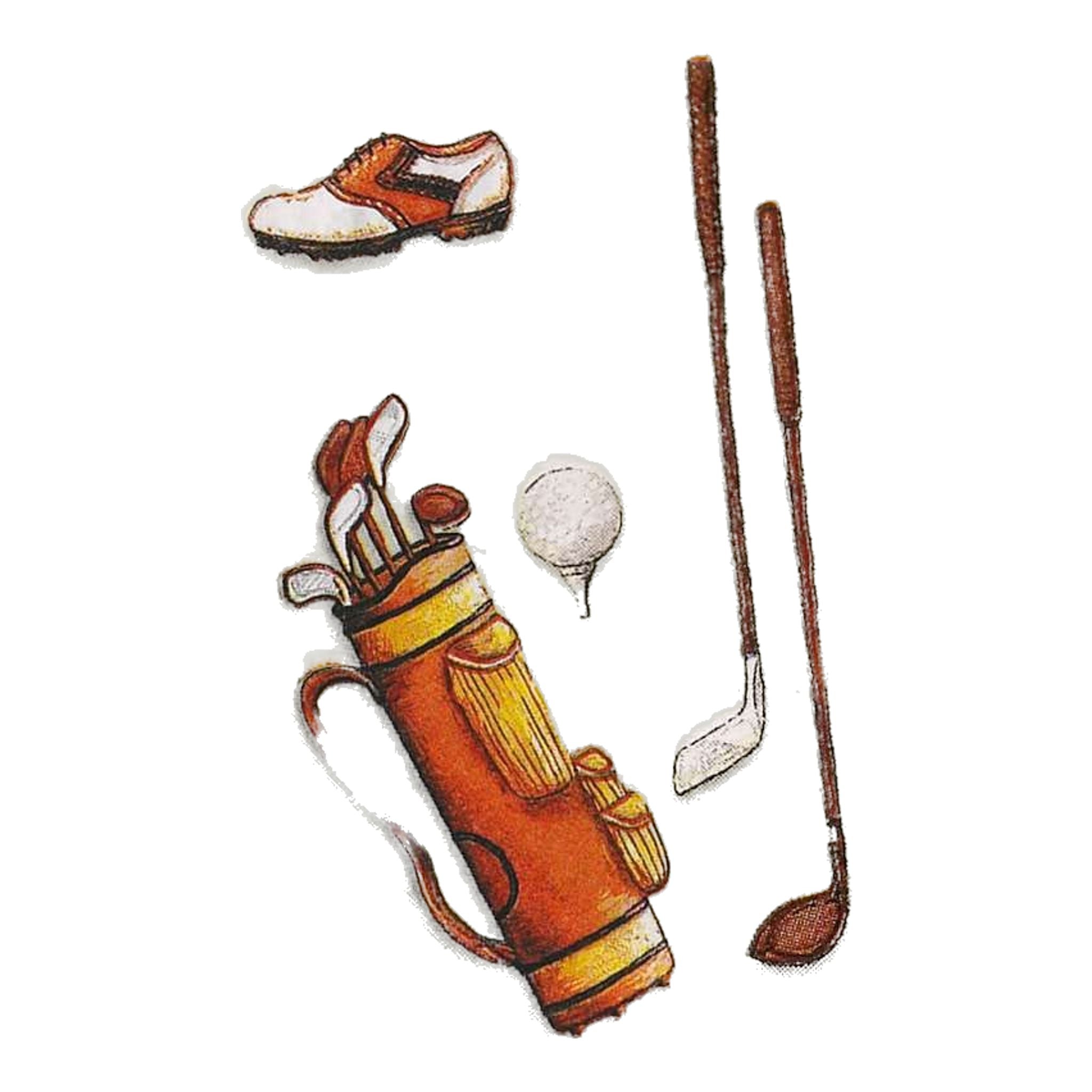 Sportiques Golf Gifts Fazzoletti di carta Classici