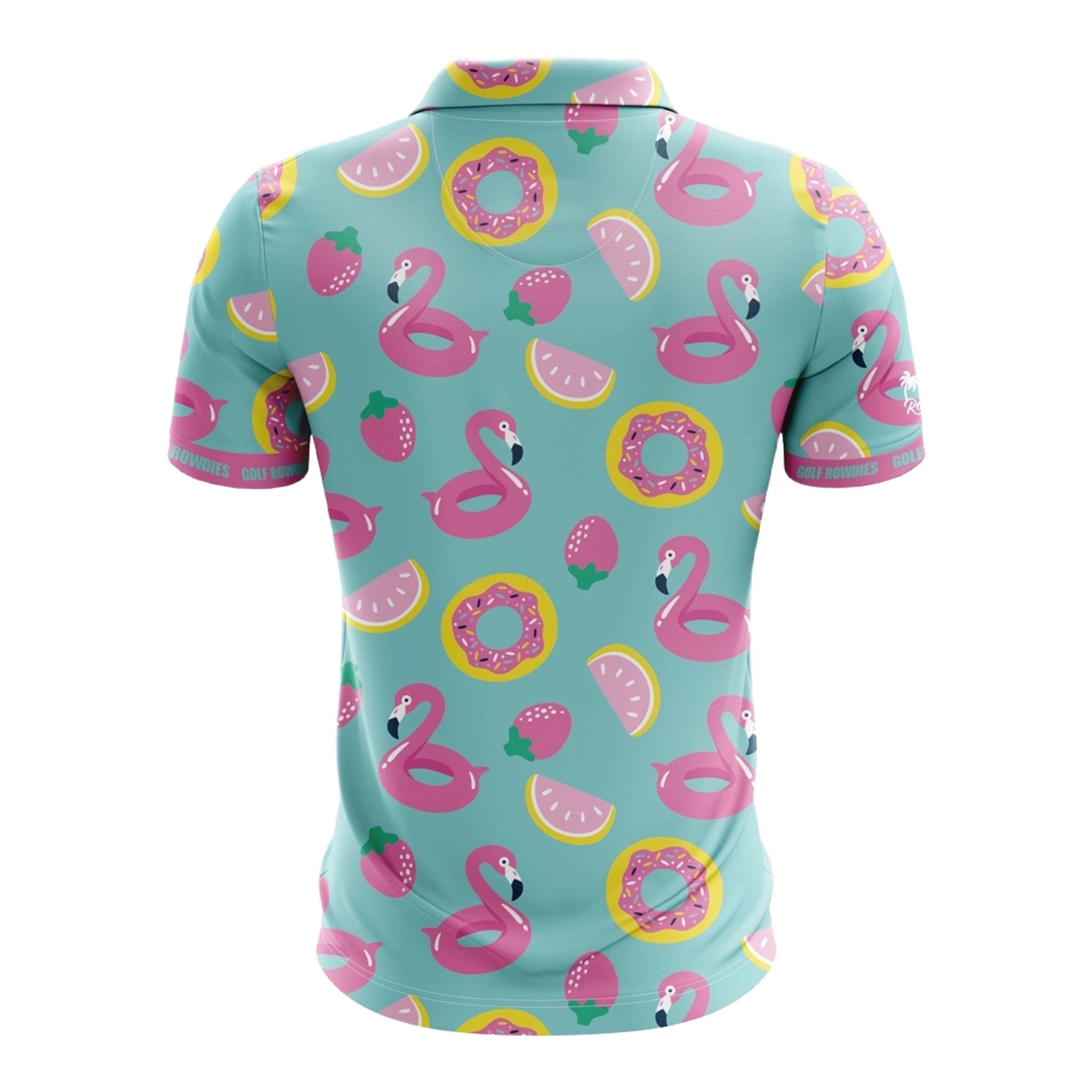 Polo da uomo Golf Rowdies Donut